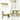 Fairendale, Vanity Light, Three Light, Clear Glass, Soft Gold by Prominence Home
