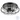 Lincoln Woods, Industrial Flushmount Light Fixture, Wire Cage, Matte Black by Prominence Home
