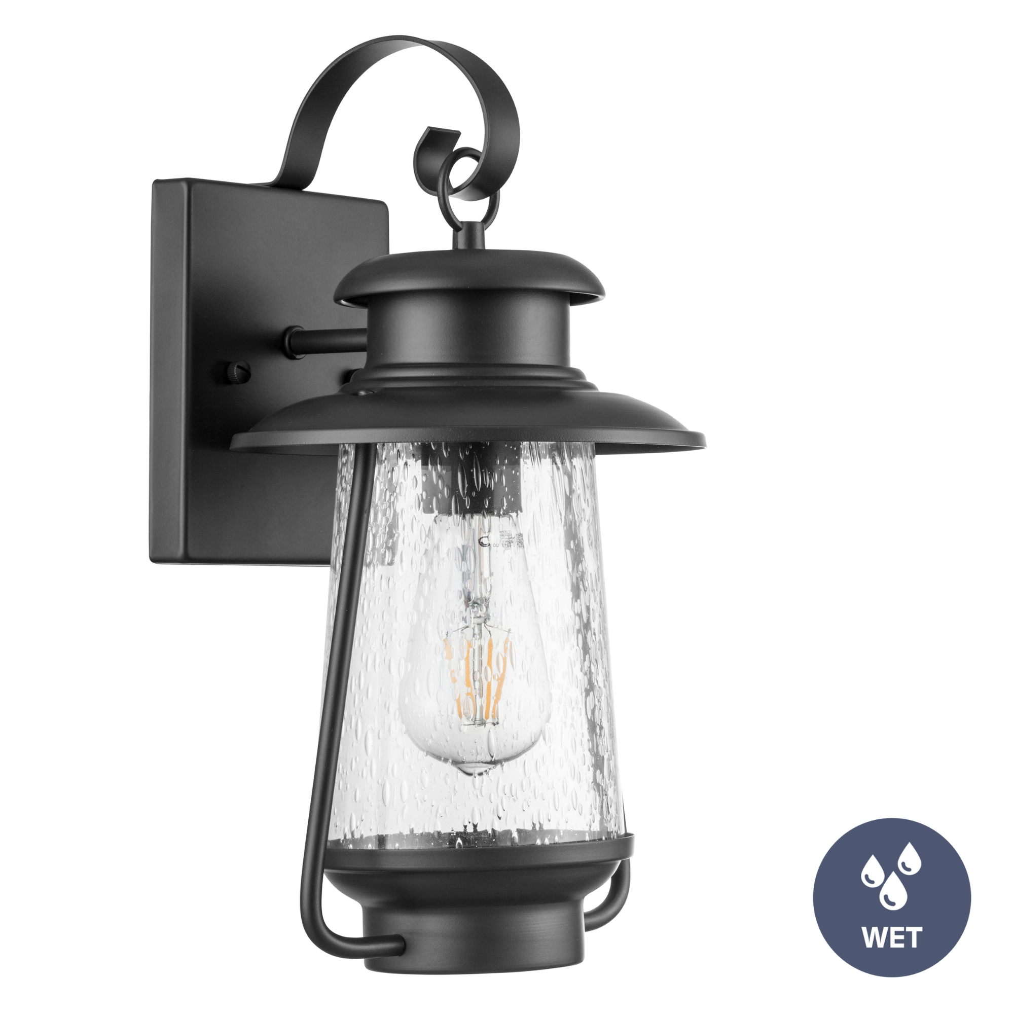 Sommerset, Wet-Rated Coach Light, Matte Black – Prominence Home