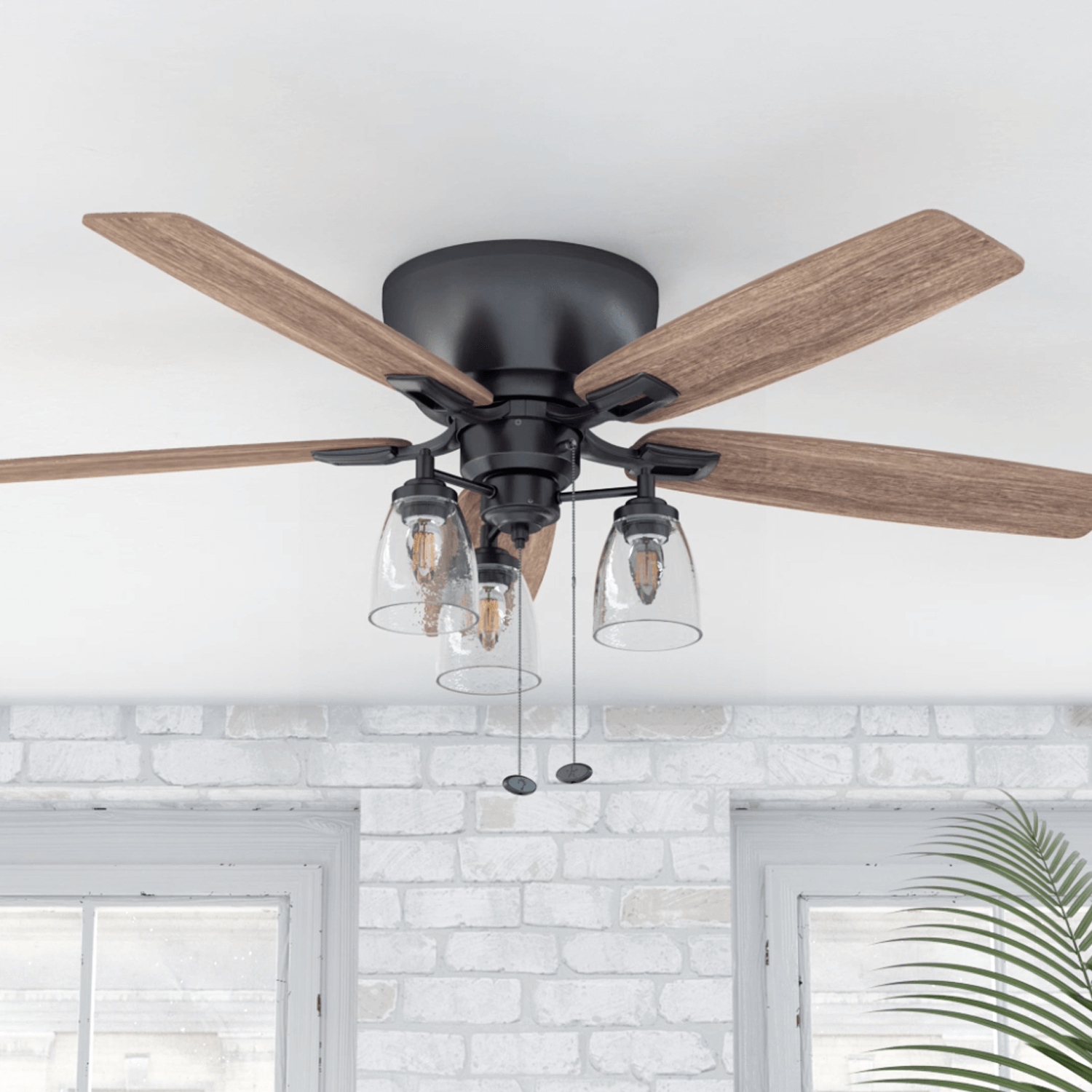 52 Inch Arthur, Espresso, Pull Chain, Ceiling Fan by Prominence Home