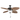 52 Inch Honeywell Sunset Key Matte Black Ceiling Fan with Light by Honeywell