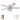 52 Inch Lanissa Chandelier Crystal Glass Kit, Brushed Nickel, Remote Control, Quick Attach™ Ceiling Fan
