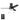 44 Inch Prominence Home Fawn Matte Black Ceiling Fan with Light