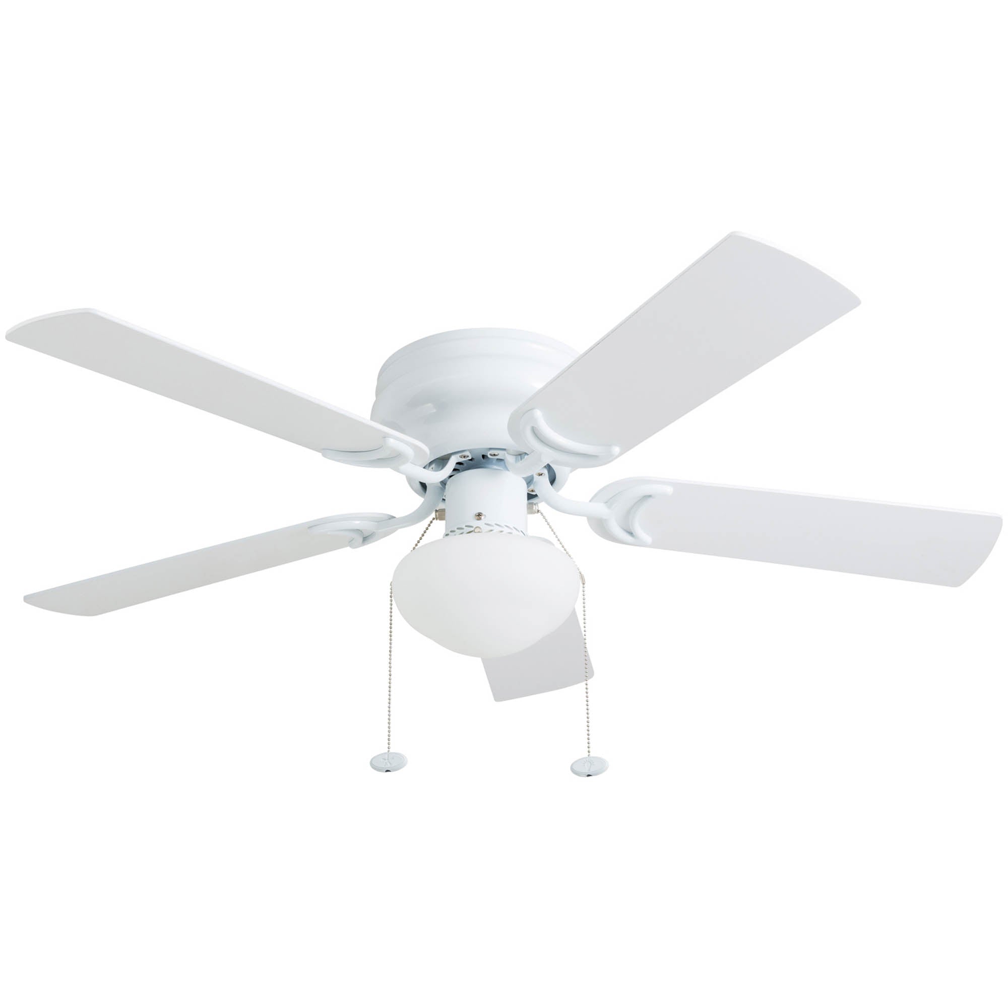 42 Inch Alvina, White, Pull Chain, Ceiling Fan