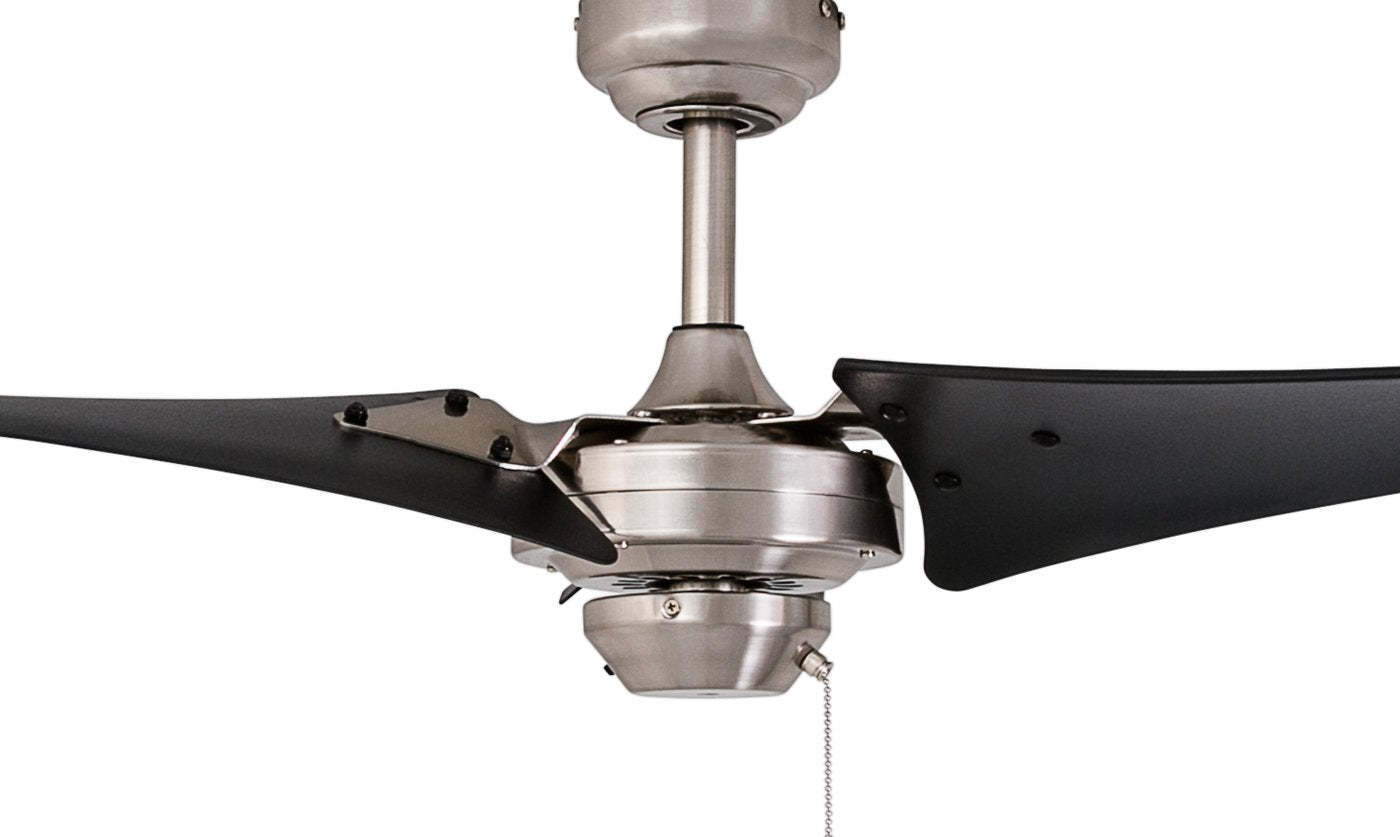 56 Inch Almadale, Brushed Nickel, Pull Chain, Ceiling Fan by Prominence Home