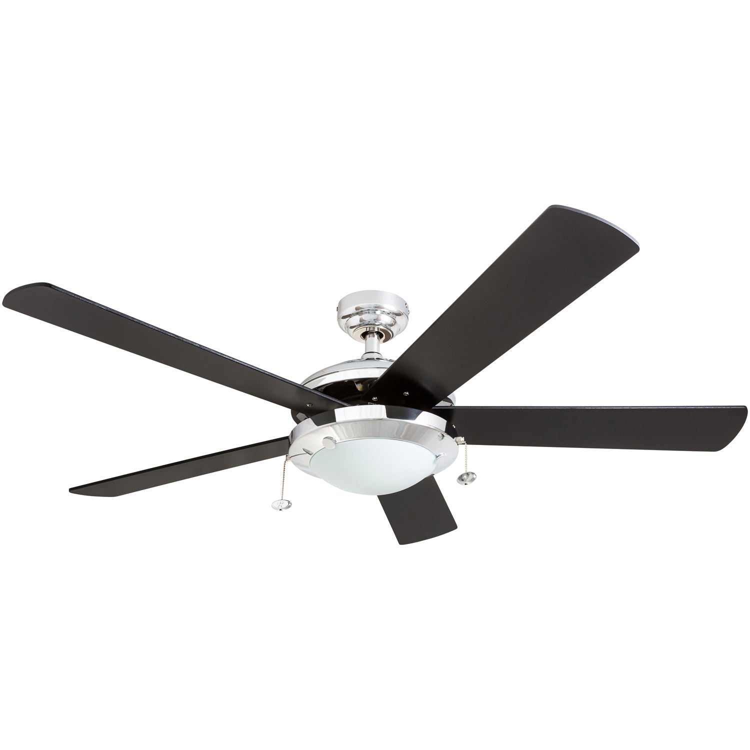 52 Inch Bolivar, Chrome, Pull Chain, Ceiling Fan by Prominence Home