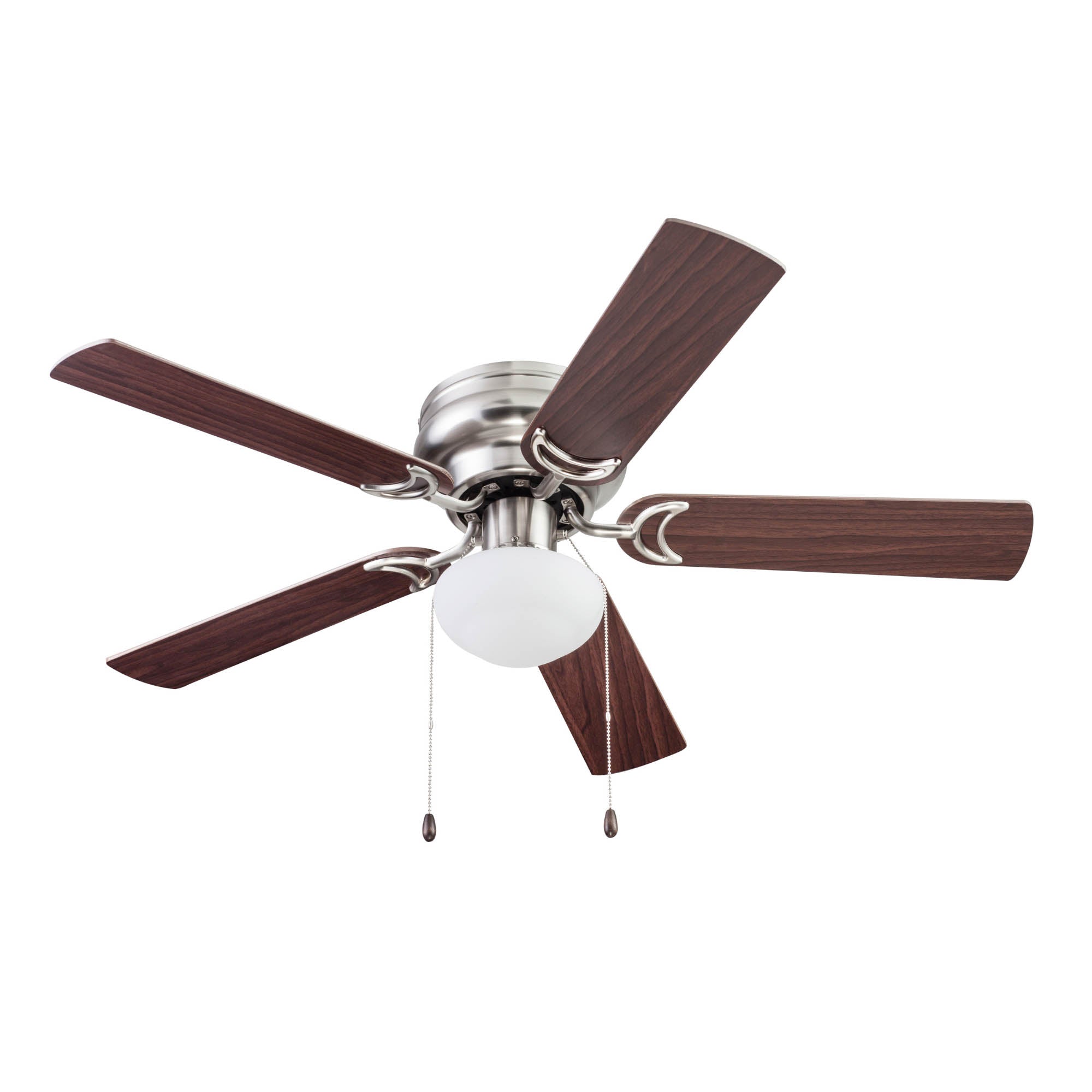 44 Inch Alvina, Satin Nickel, Pull Chain, Ceiling Fan