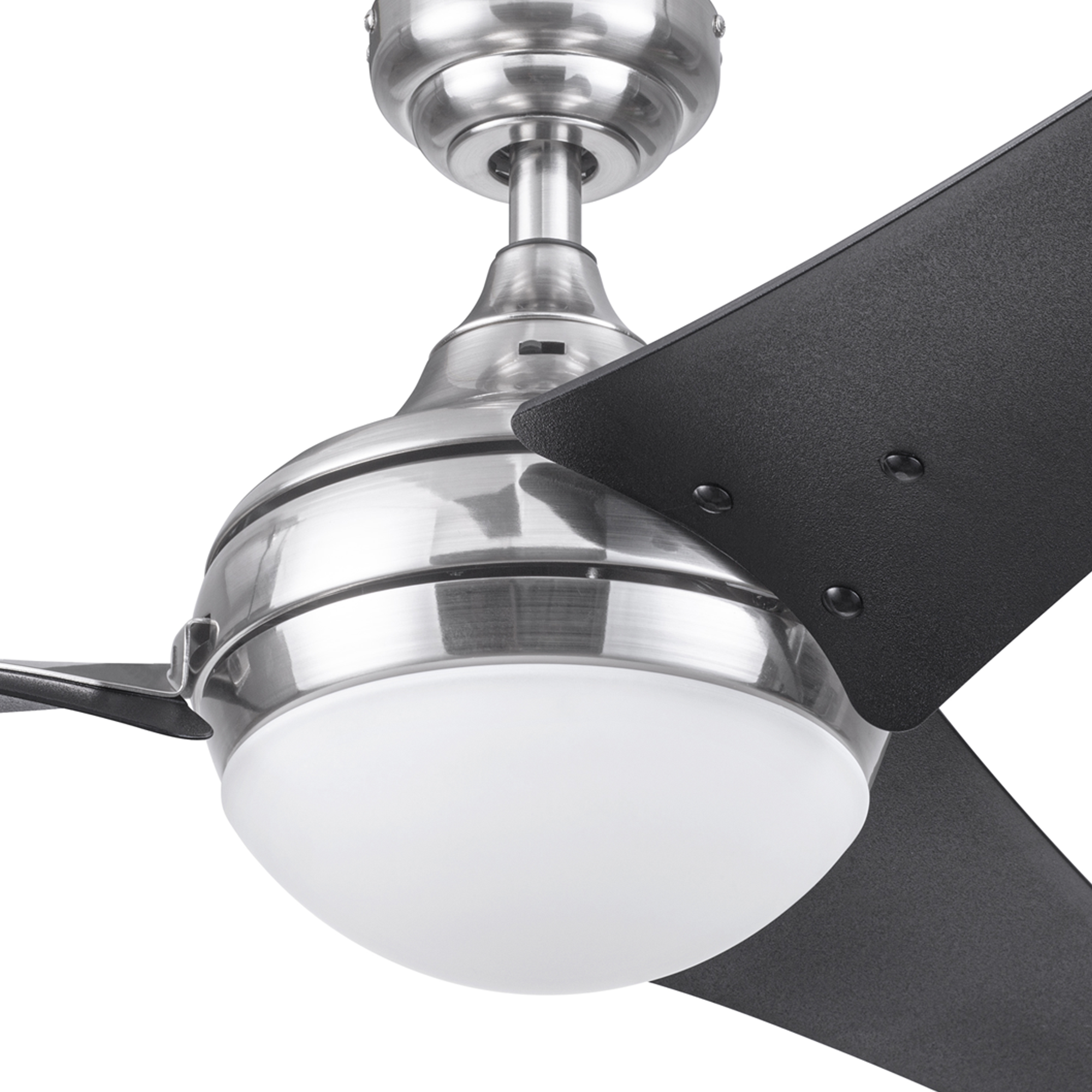 52 Inch Maxon, Satin Nickel, Remote Control, Ceiling Fan by Prominence Home