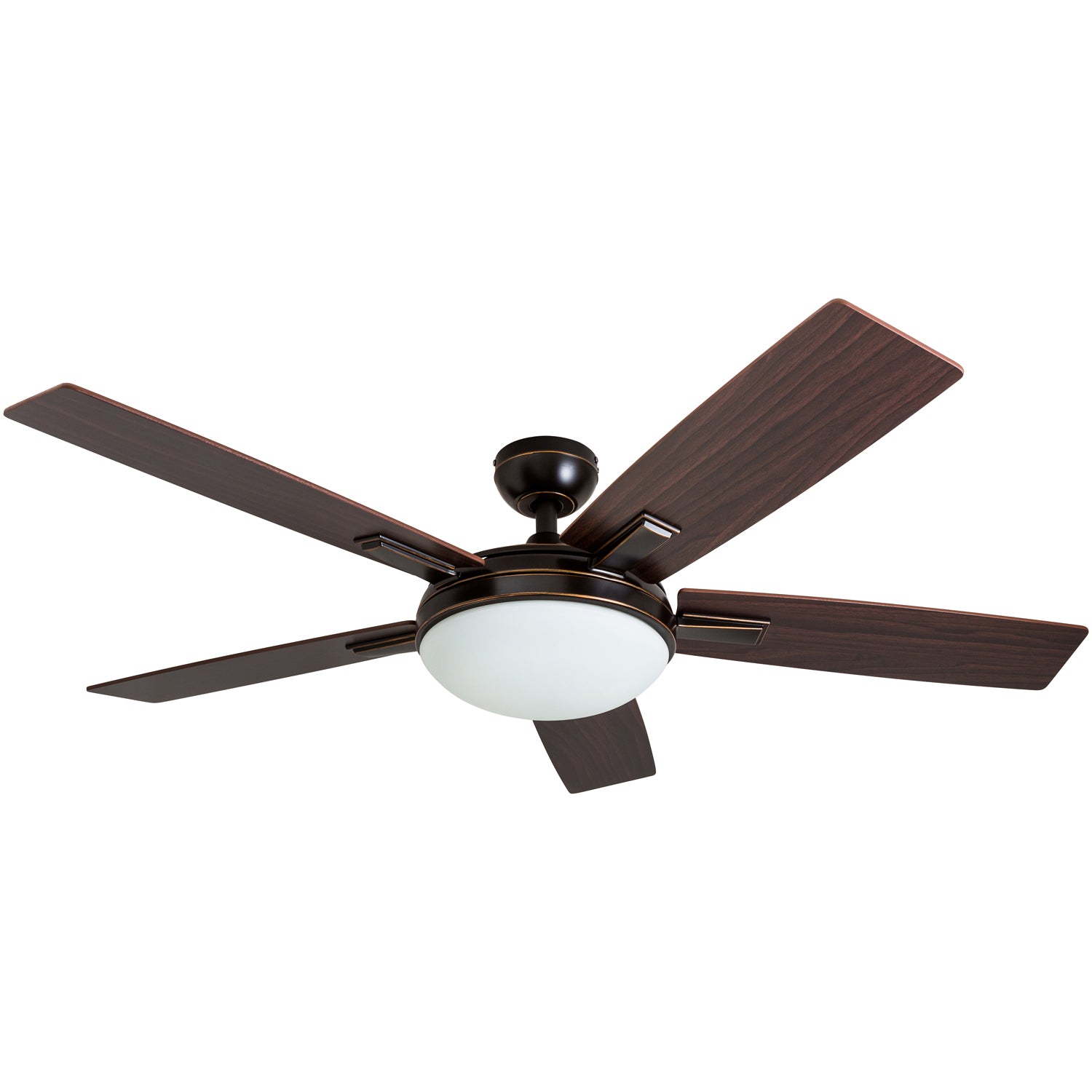 52 Inch Emporia, Espresso, Remote Control, Ceiling Fan by Prominence Home