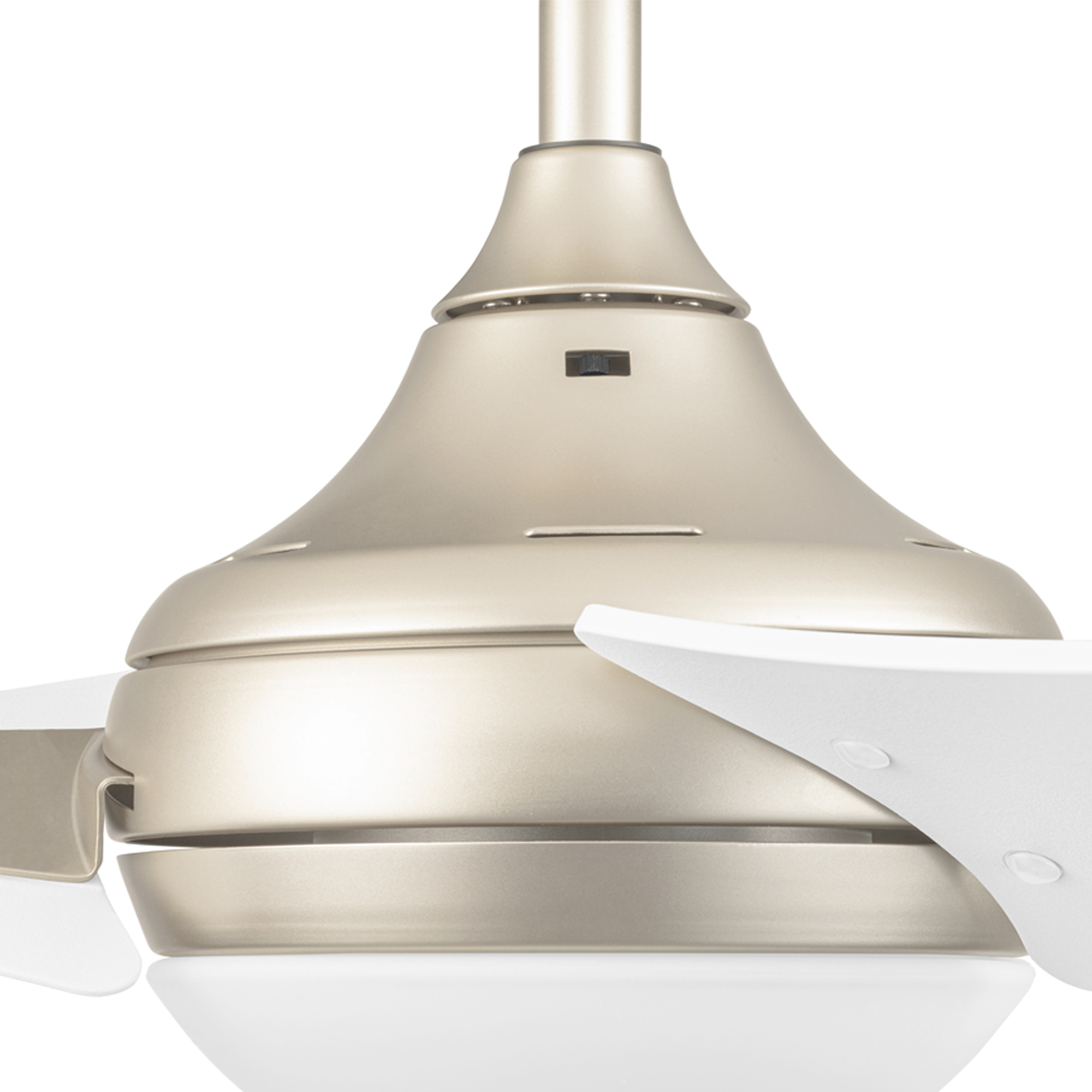 52 Inch Maxon, Soft Gold, Remote Control, Ceiling Fan by Prominence Home