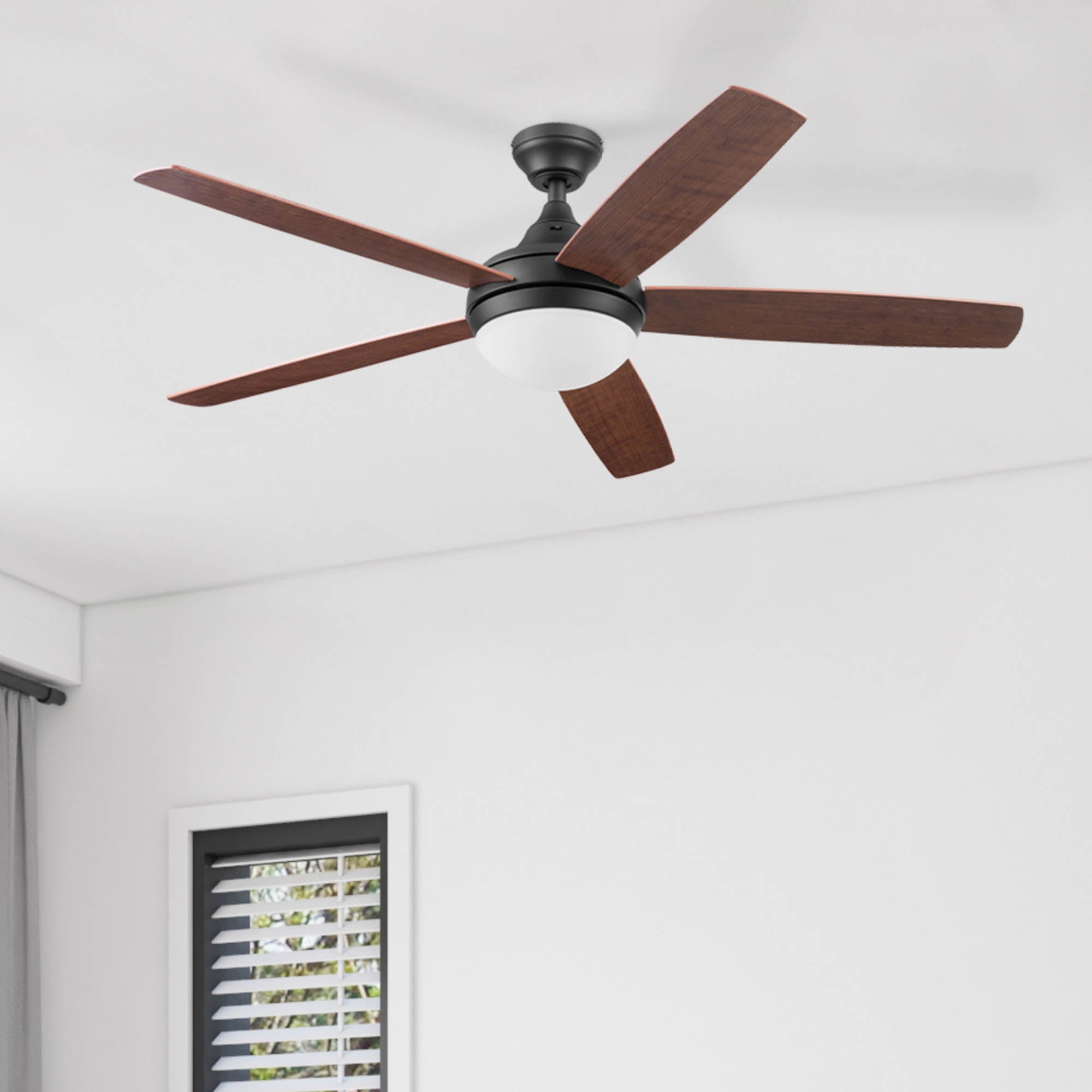 52 Inch Ashby, Oil Rubbed Bronze, Remote Control, Ceiling Fan