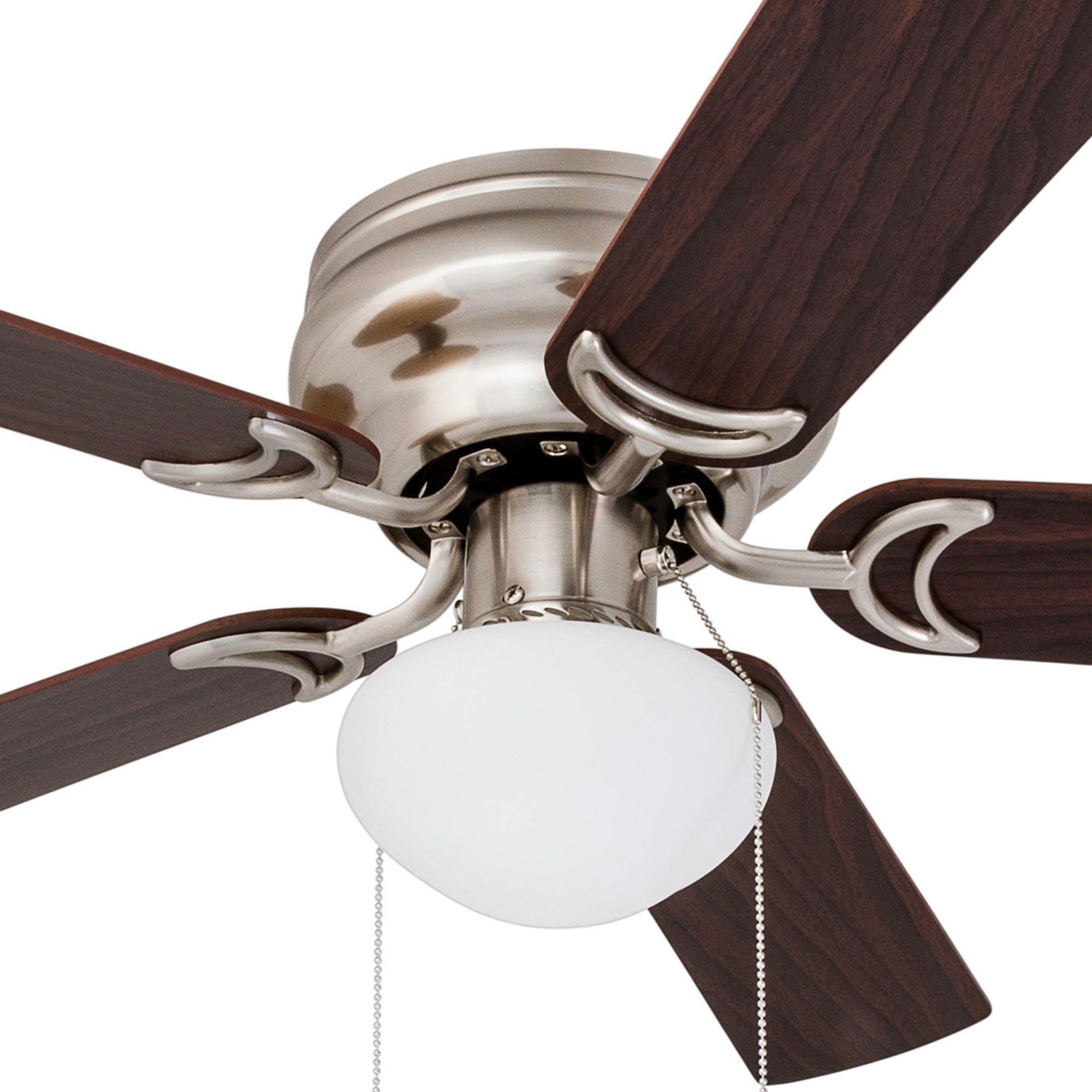 42 Inch Alvina, Satin Nickel, Pull Chain, Ceiling Fan