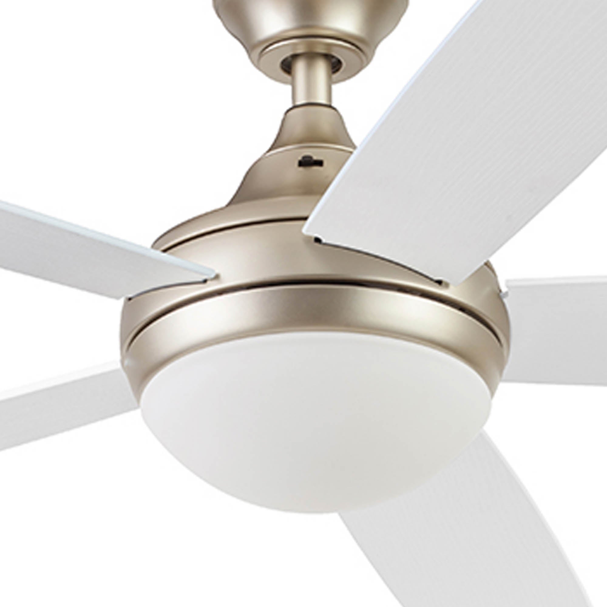 Prominence good Home 52 Ashby Champagne Remote Control Ceiling Fan, 5 Blades