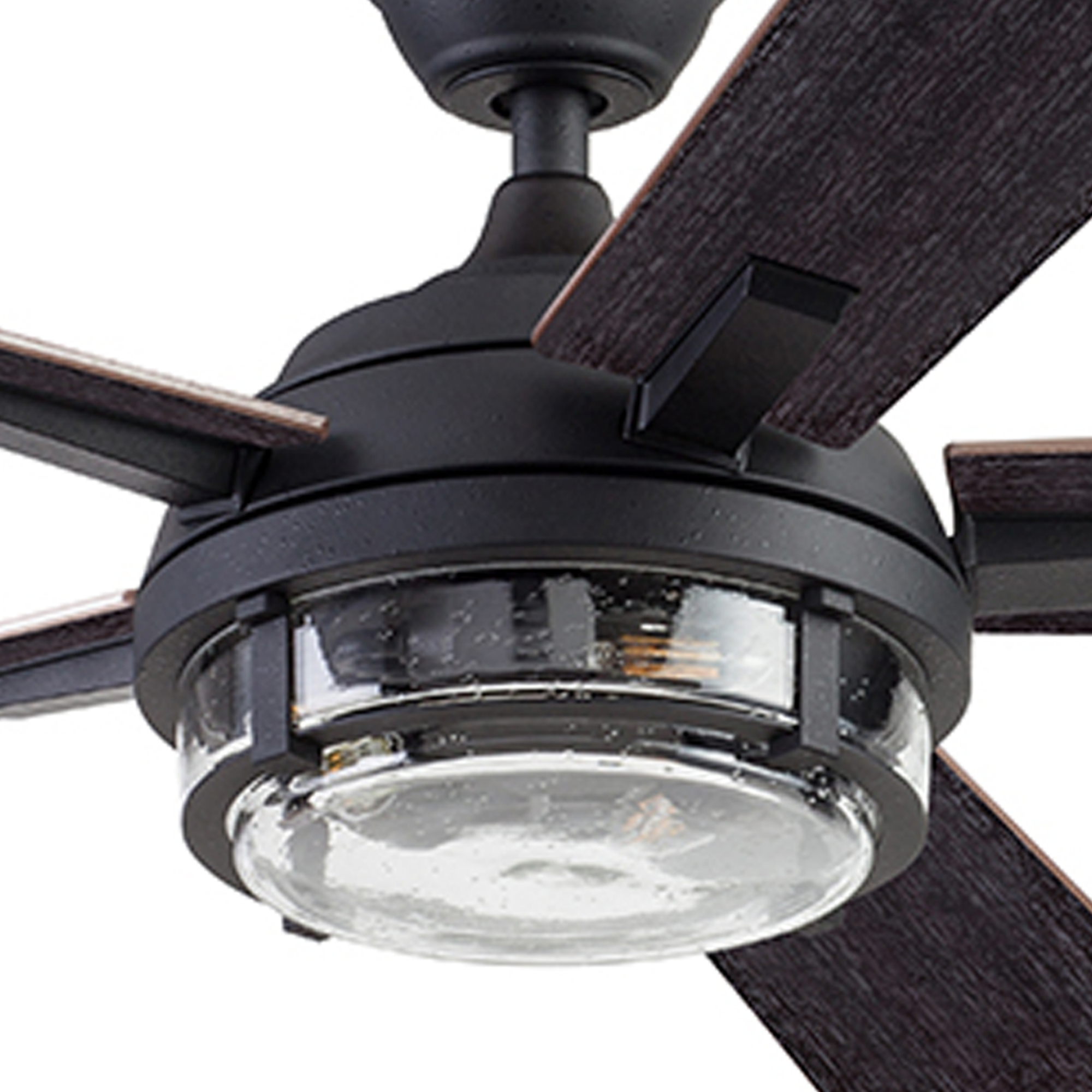 52 Inch Freyr, Textured Black, Remote Control, Indoor/Outdoor Ceiling Fan by Prominence Home