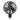 18 Inch Honeywell Matte Black Oscillating Wall Fan with Remote by Honeywell