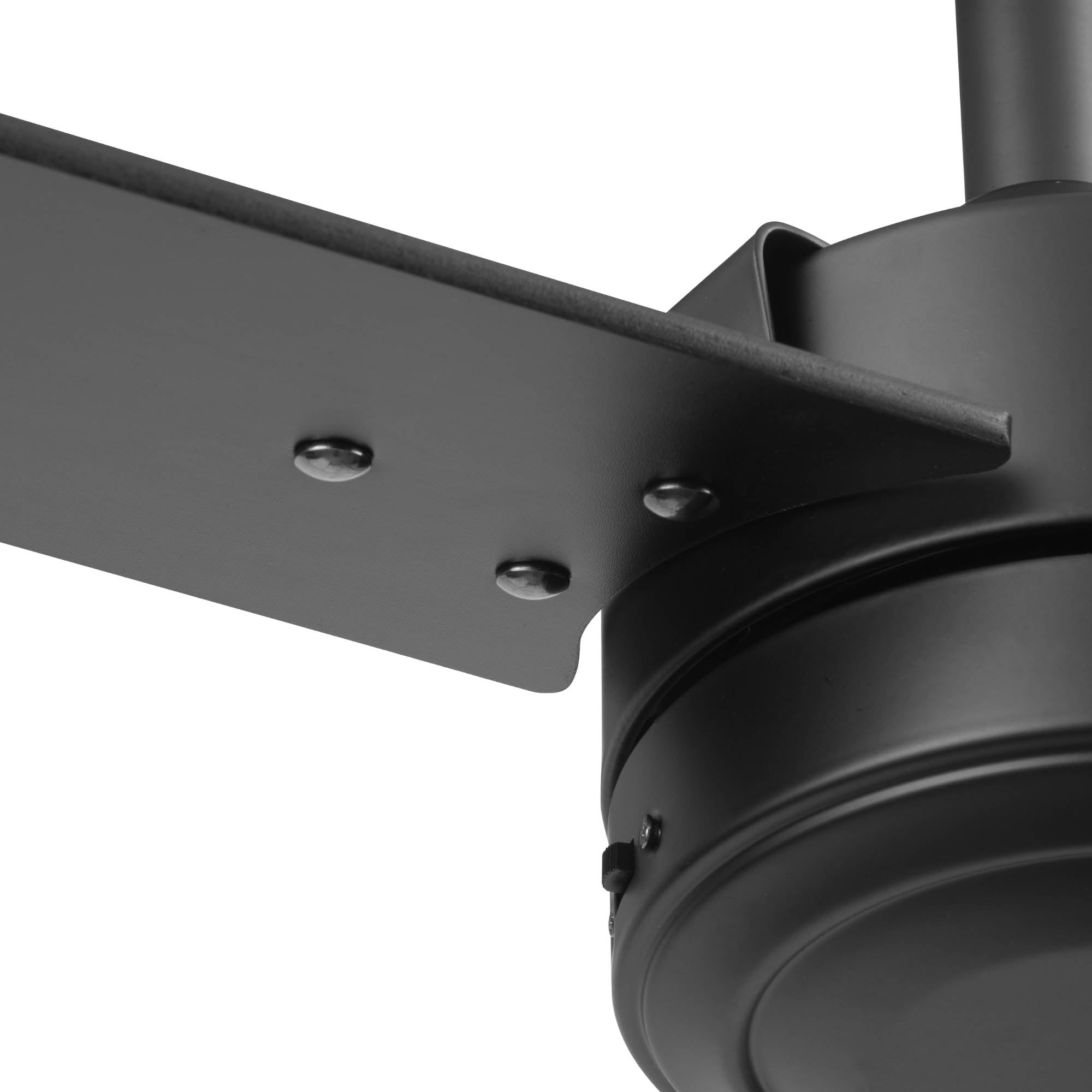 52 Inch Tenant, Matte Black, Pull Chain, Indoor/Outdoor Ceiling Fan