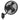 18 Inch Honeywell Matte Black Oscillating Wall Fan with Remote by Honeywell