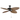 52 Inch Honeywell Sunset Key Matte Black Ceiling Fan with Light by Honeywell