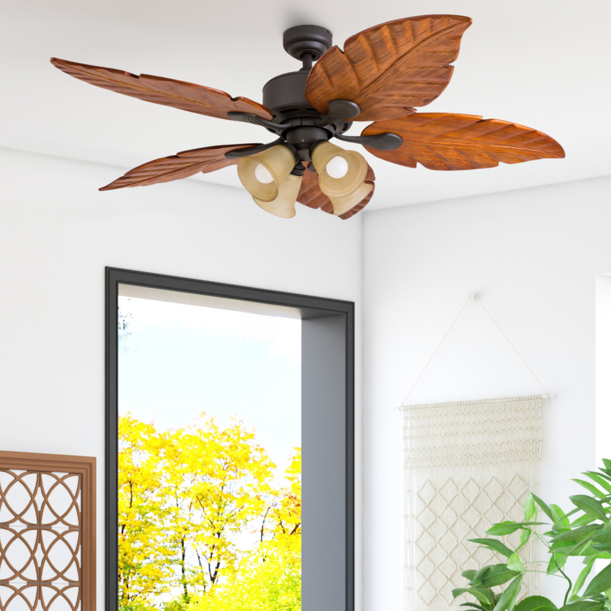 52 Inch San Martin, Bronze, Remote Control, Ceiling Fan