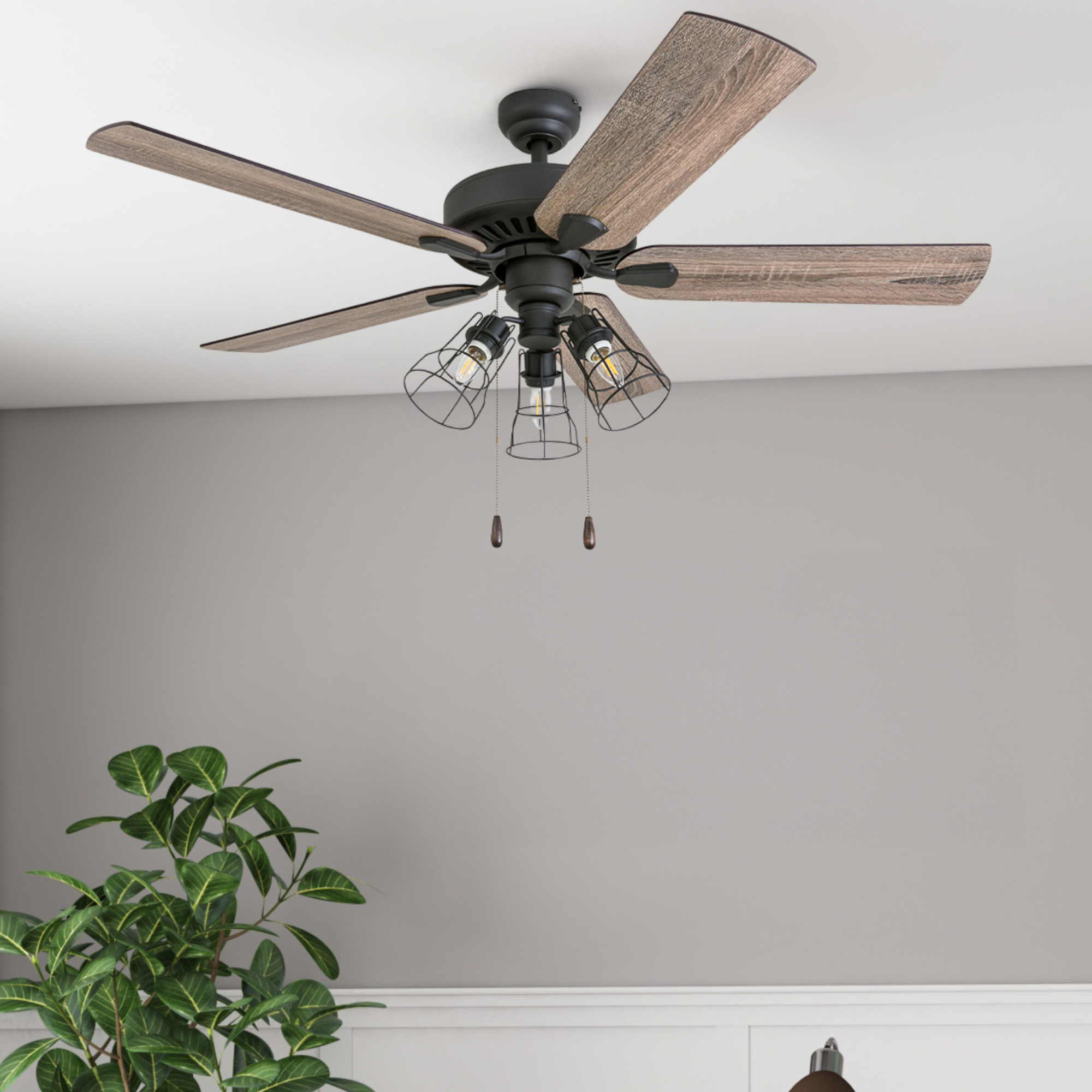 52 Inch Inland Seas, Bronze, Remote Control, Ceiling Fan