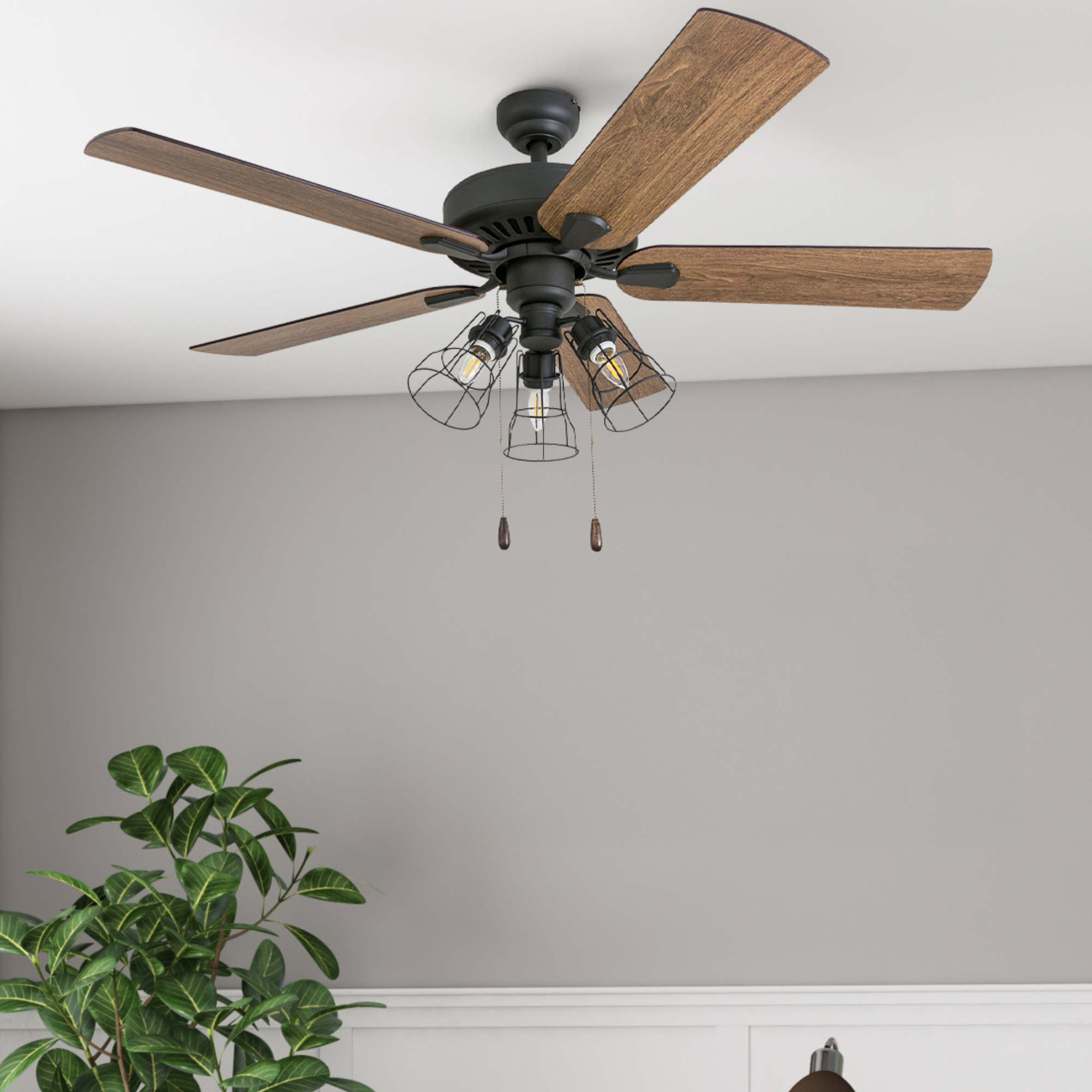 52 Inch Inland Seas, Bronze, Remote Control, Ceiling Fan