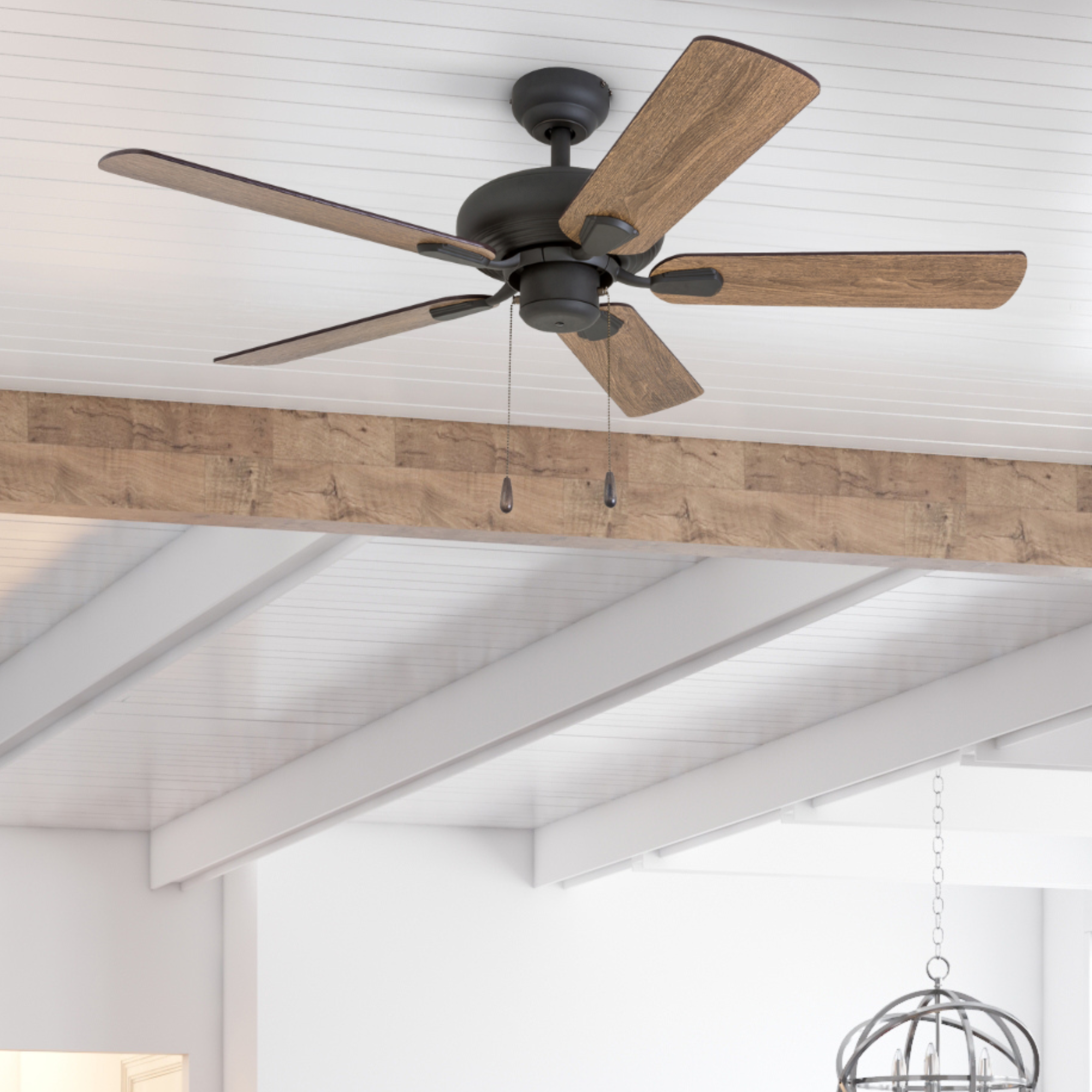 42 Inch Russwood, Bronze, Remote Control, Ceiling Fan