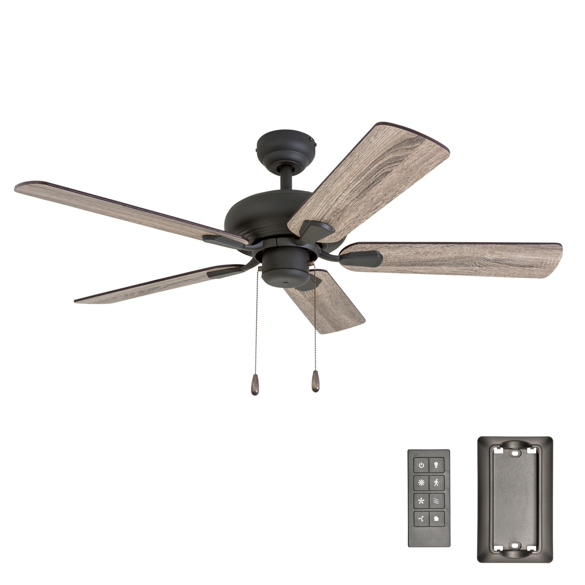 42 Inch Russwood, Bronze, Remote Control, Ceiling Fan