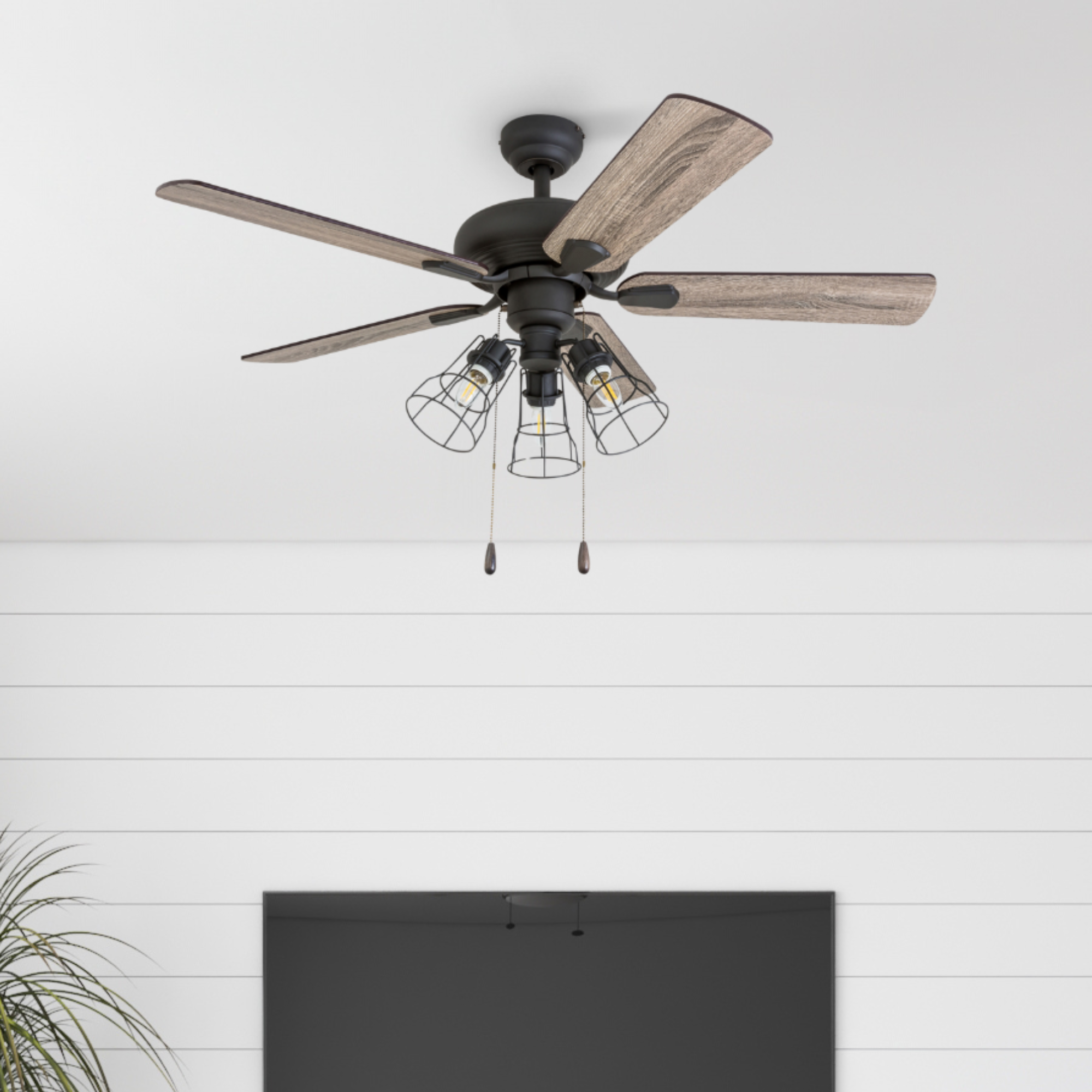 42 Inch Madison County, Bronze, Remote Control, Ceiling Fan