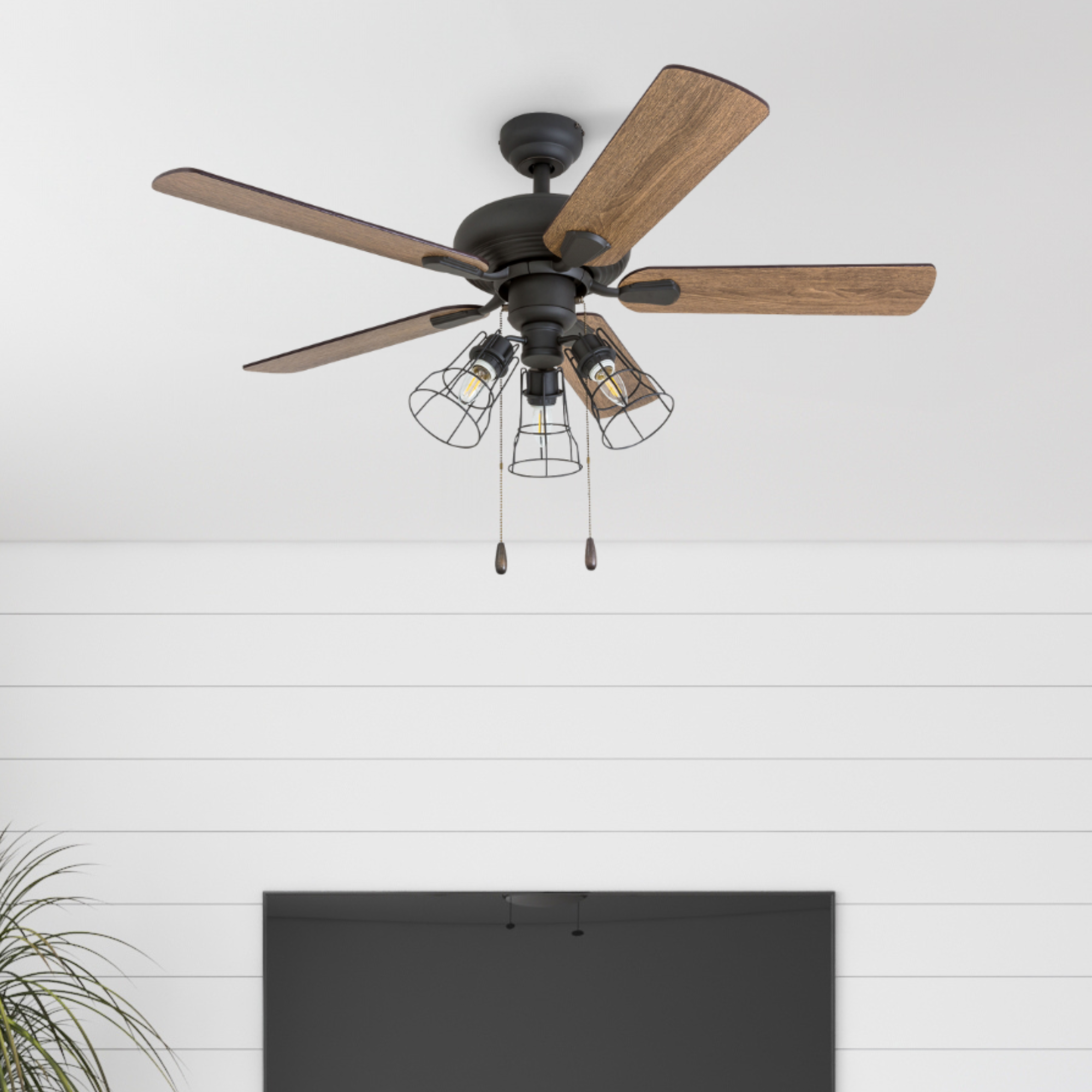 42 Inch Madison County, Bronze, Remote Control, Ceiling Fan