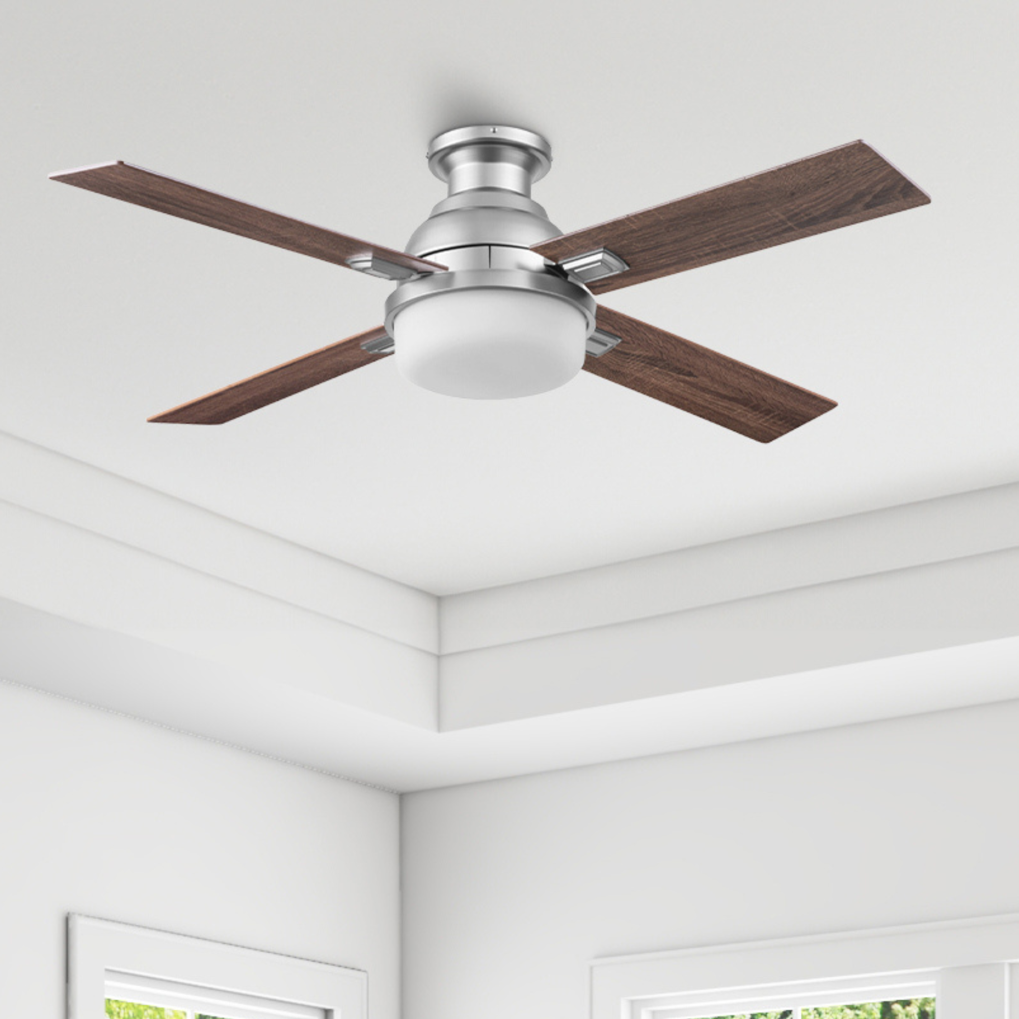 52 Inch Kyrra, Pewter, Remote Control, Ceiling Fan