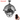 18 Inch Honeywell Indoor/Outdoor Patio Matte Black Cage Ceiling Fan with No Light and Remote
