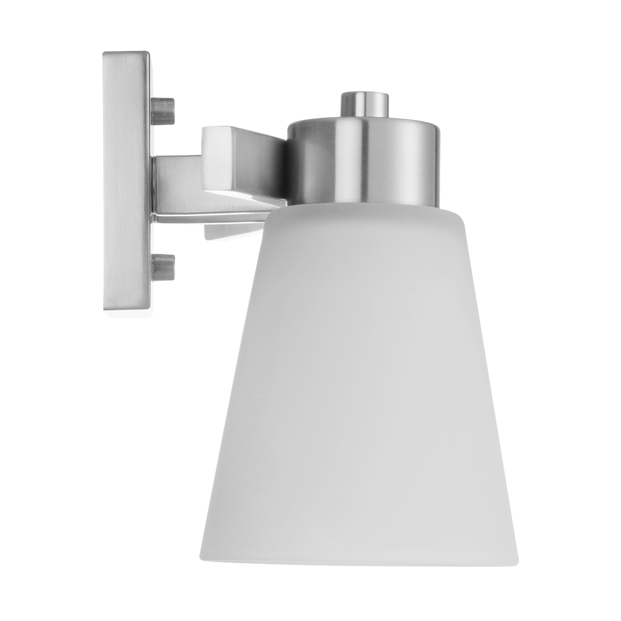 Fairendale, Vanity Light, Two Light, Frosted Glass, Brushed Nickel by Prominence Home