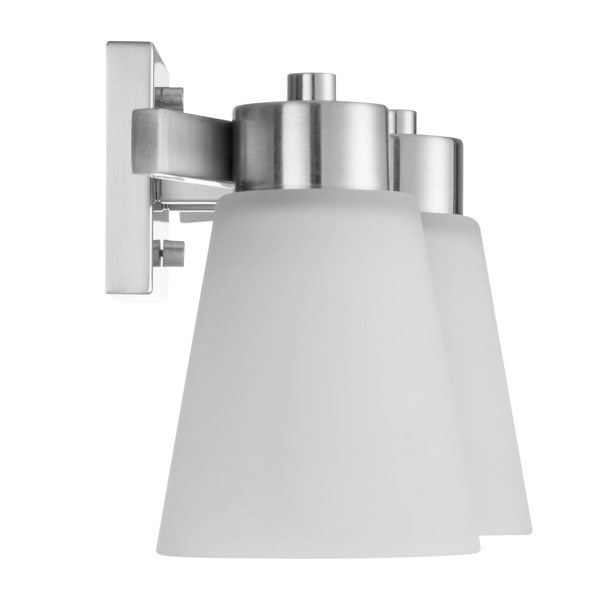 Fairendale, Vanity Light, Three Light, Frosted Glass, Brushed Nickel by Prominence Home