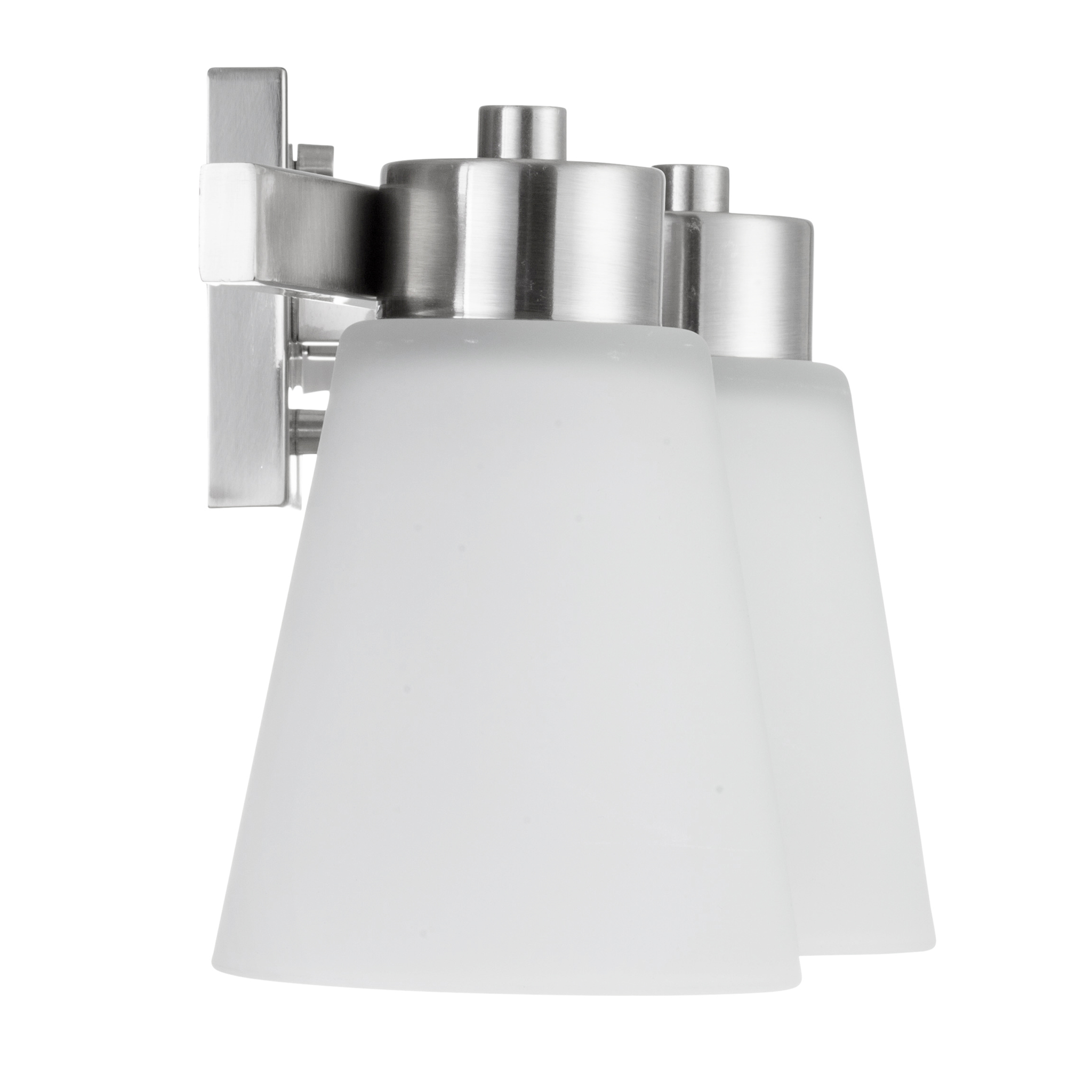 Fairendale, Vanity Light, Four Light, Frosted Glass, Brushed Nickel by Prominence Home