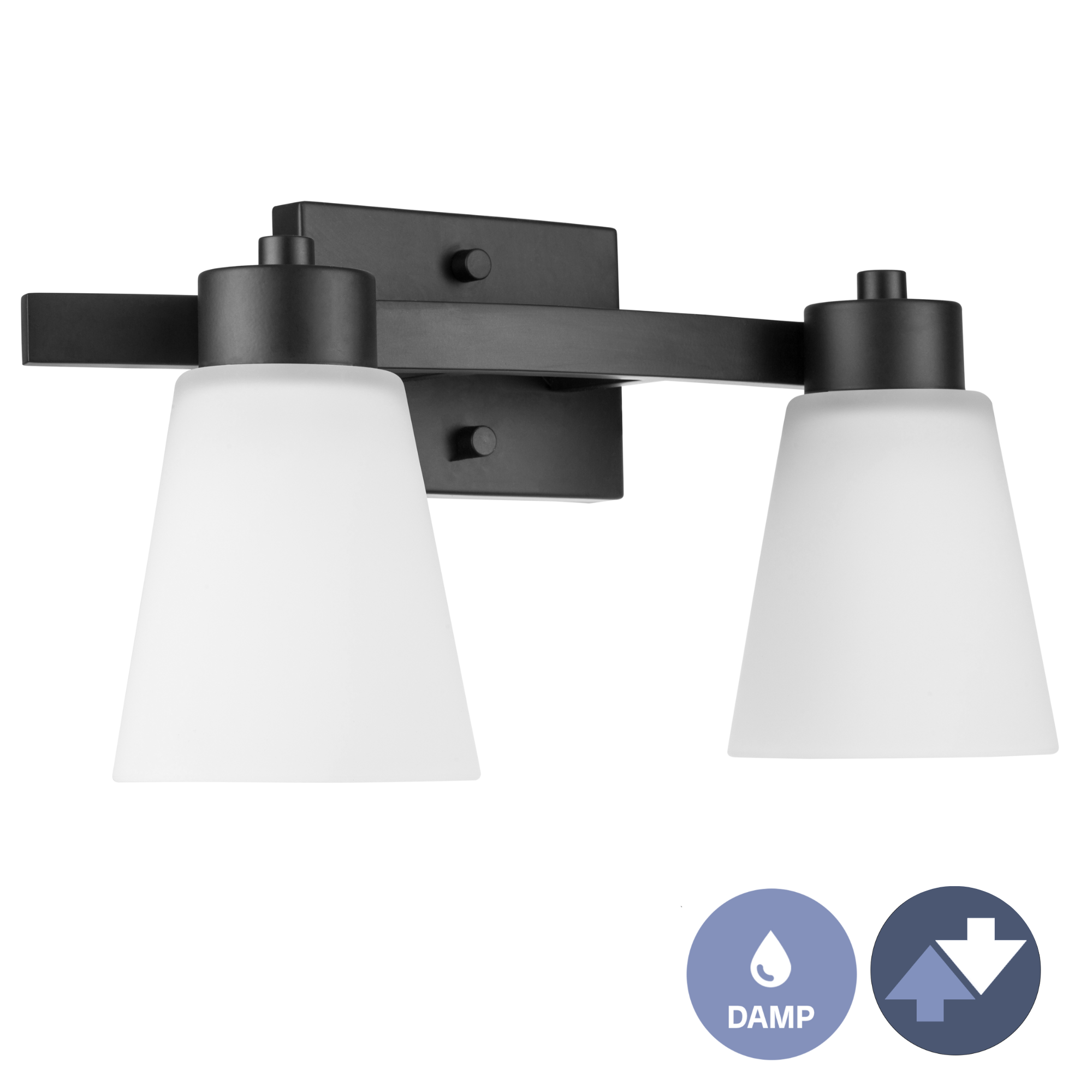Vanity lights matte online black