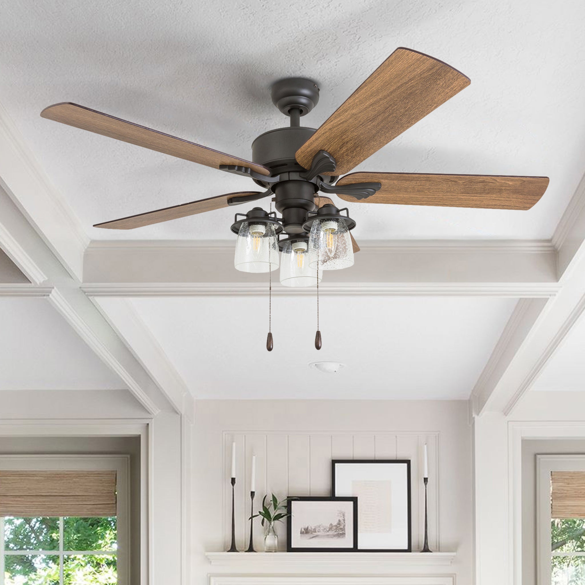 52 Inch River Run, Bronze, Remote Control, Ceiling Fan by Prominence Home