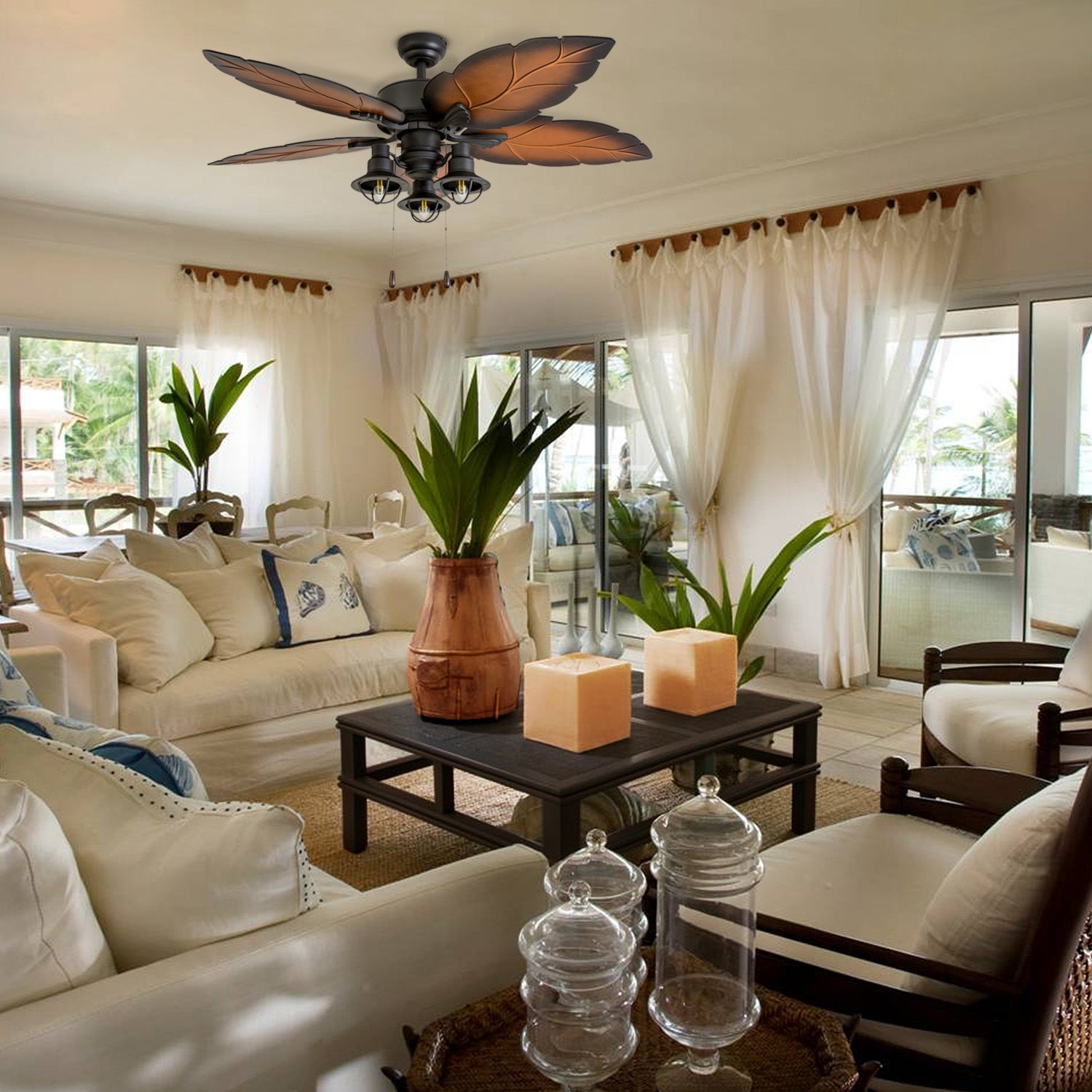 Selling Home Decorators 52inch Bronze Indoor/Outdoor Ceiling Fan