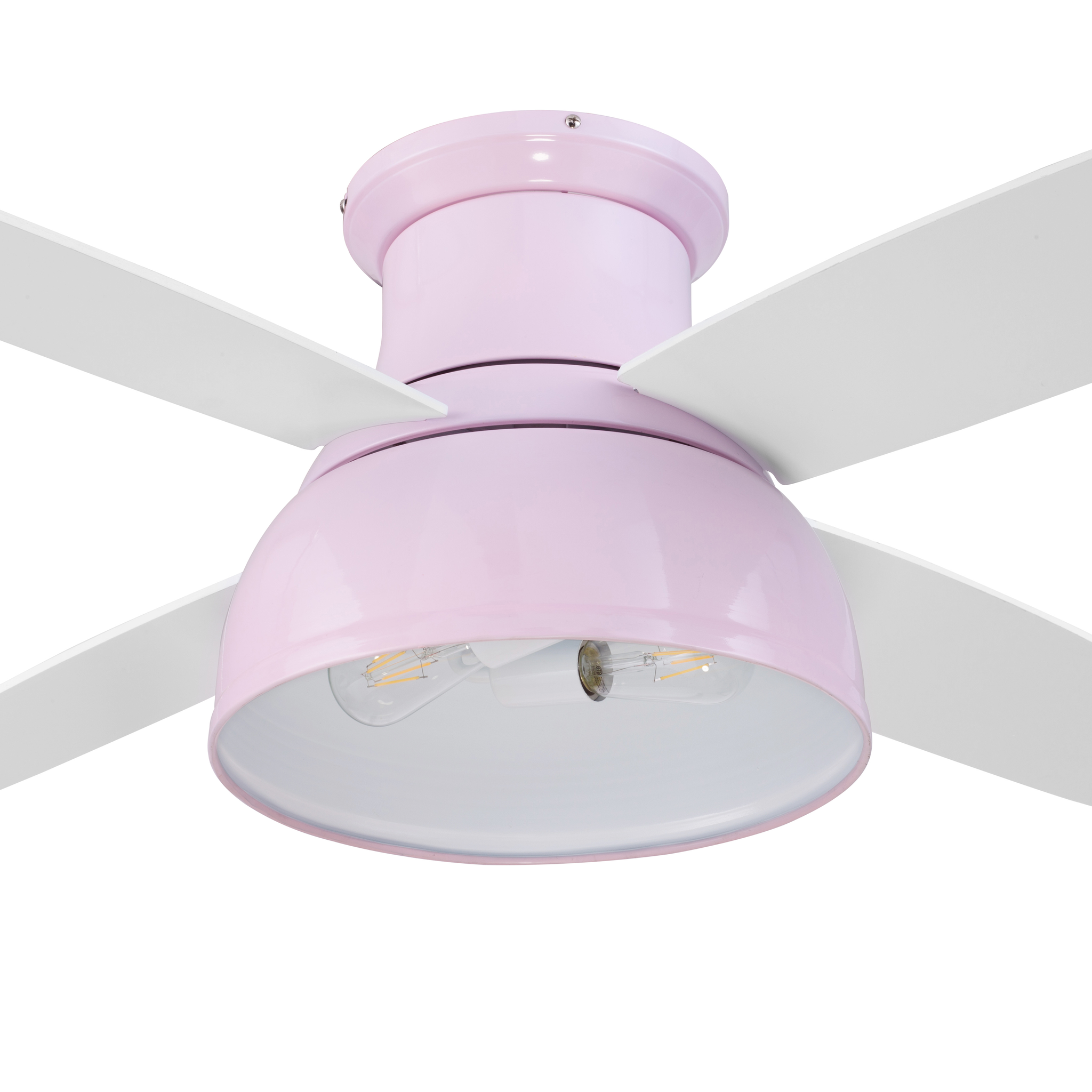 52 Inch Edora, Peony Pink, Remote Control, Ceiling Fan by Prominence Home