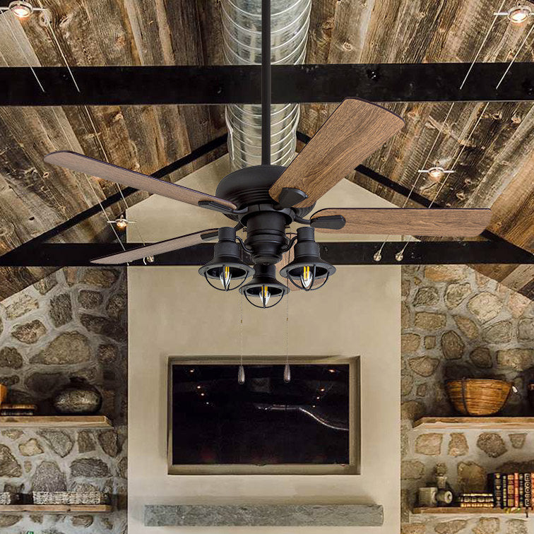 42 Inch Piercy, Bronze, Pull Chain, Ceiling Fan by Prominence Home