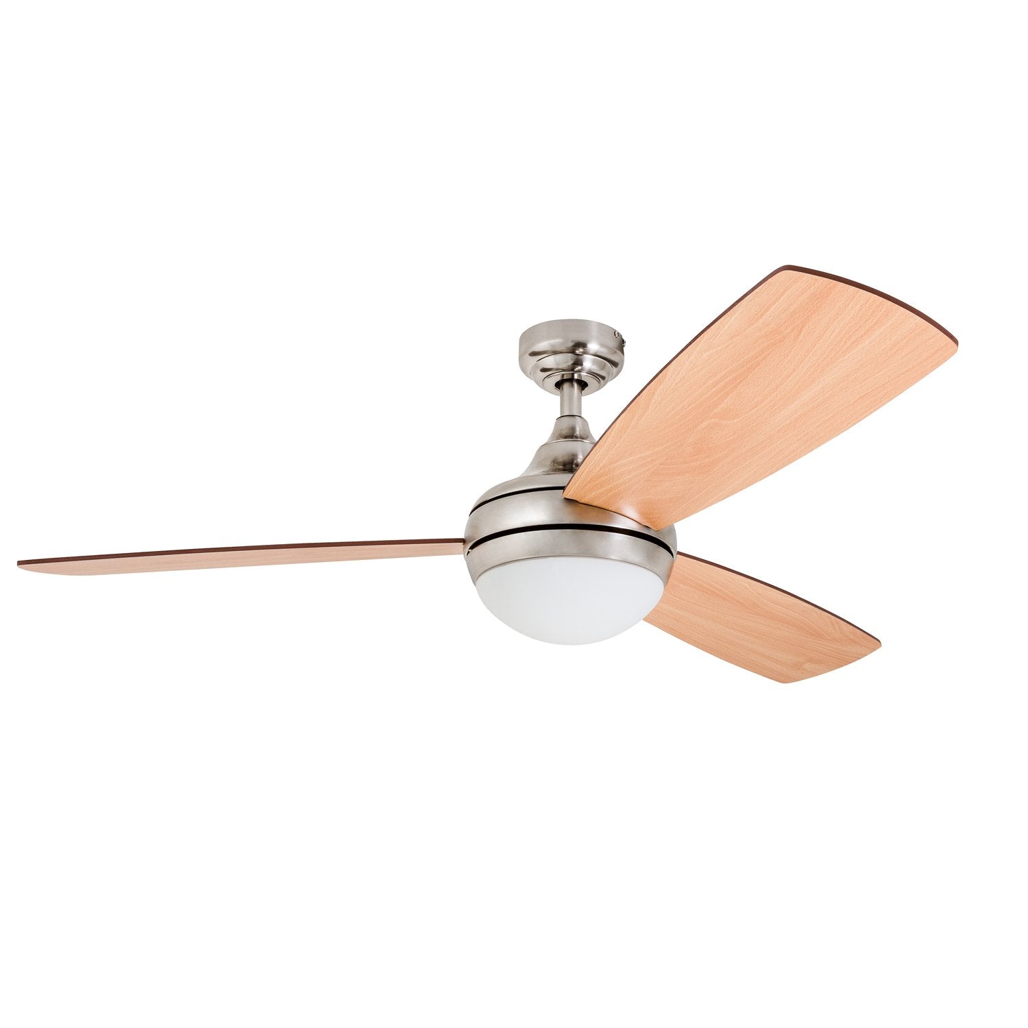 52 Inch Calico, Brushed Nickel, Remote Control, Ceiling Fan by Prominence Home