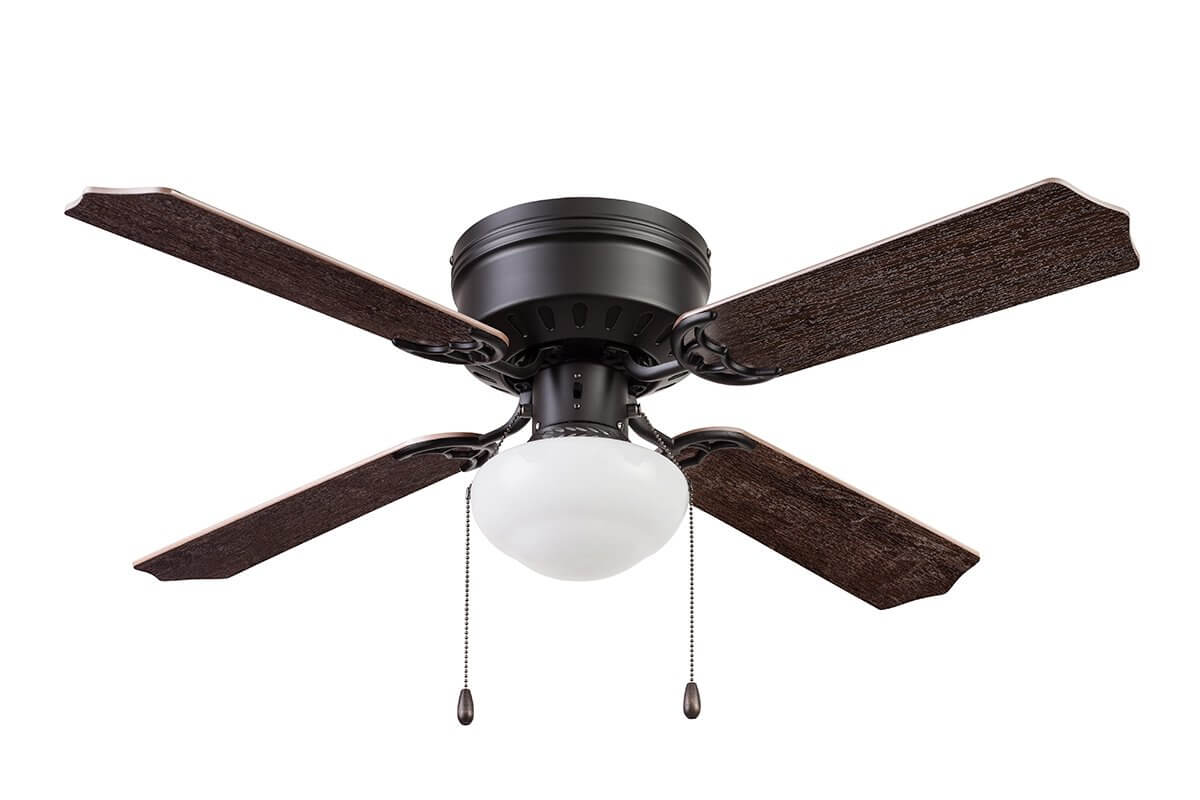 42 Inch Cherry Hill, Espresso Bronze, Pull Chain, Ceiling Fan by Prominence Home