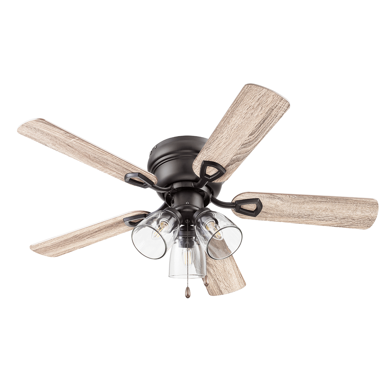 42 Inch Renton, Espresso Bronze, Pull Chain, Ceiling Fan by Prominence Home