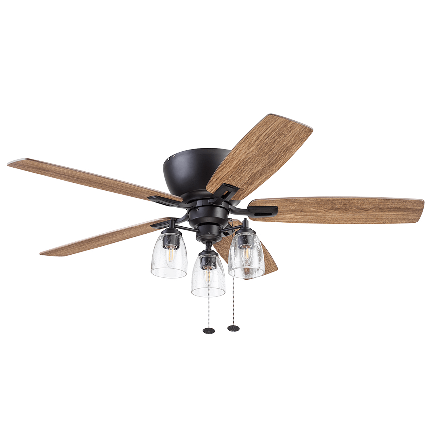52 Inch Arthur, Espresso, Pull Chain, Ceiling Fan by Prominence Home