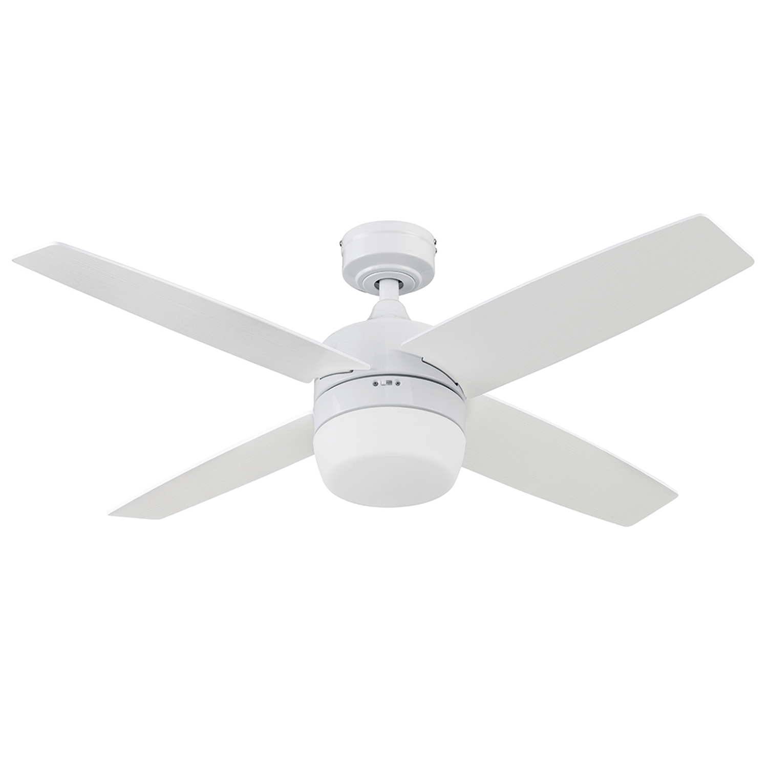 44 Inch Atlas, Bright White, Remote Control, Ceiling Fan by Prominence Home