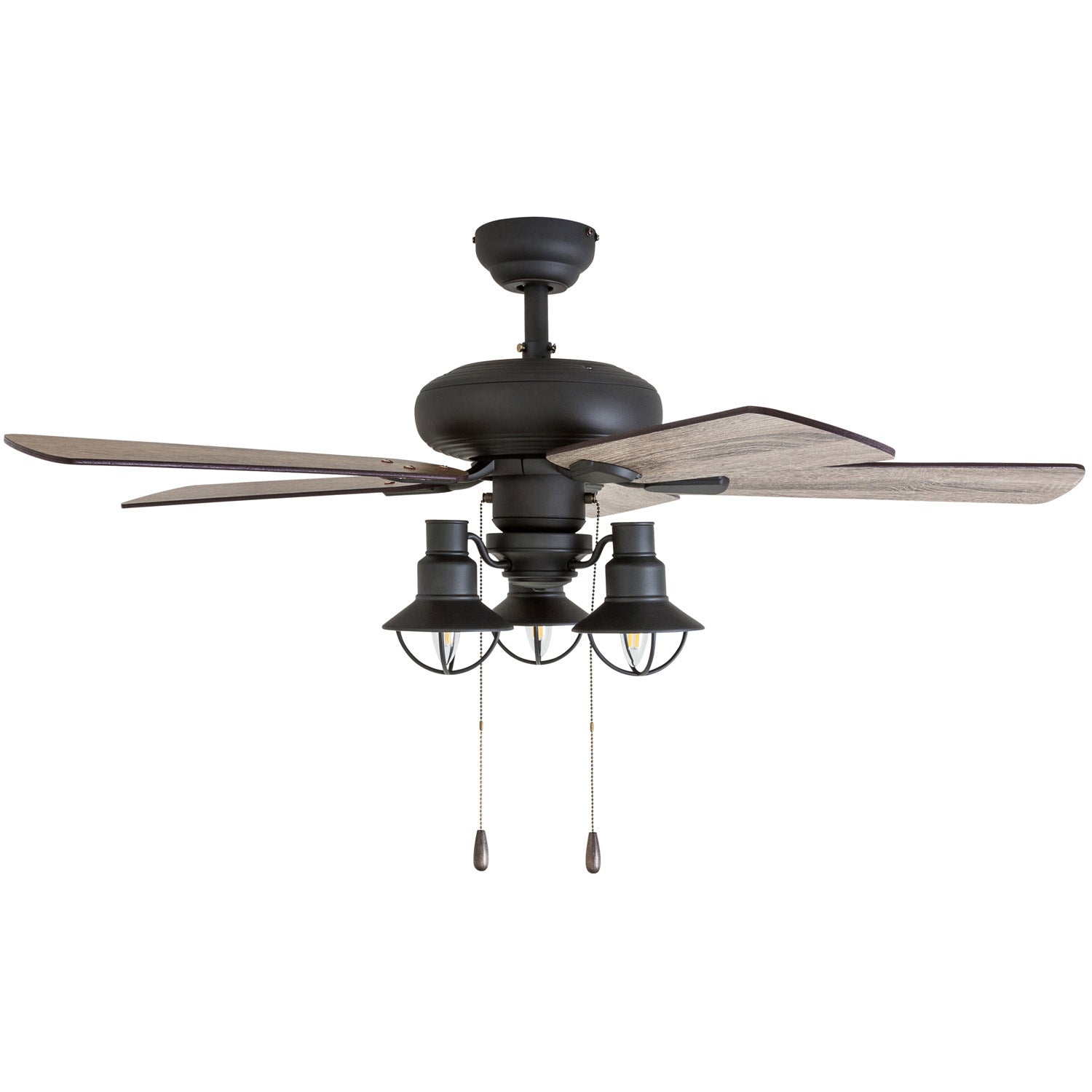 42 Inch Piercy, Bronze, Pull Chain, Ceiling Fan by Prominence Home