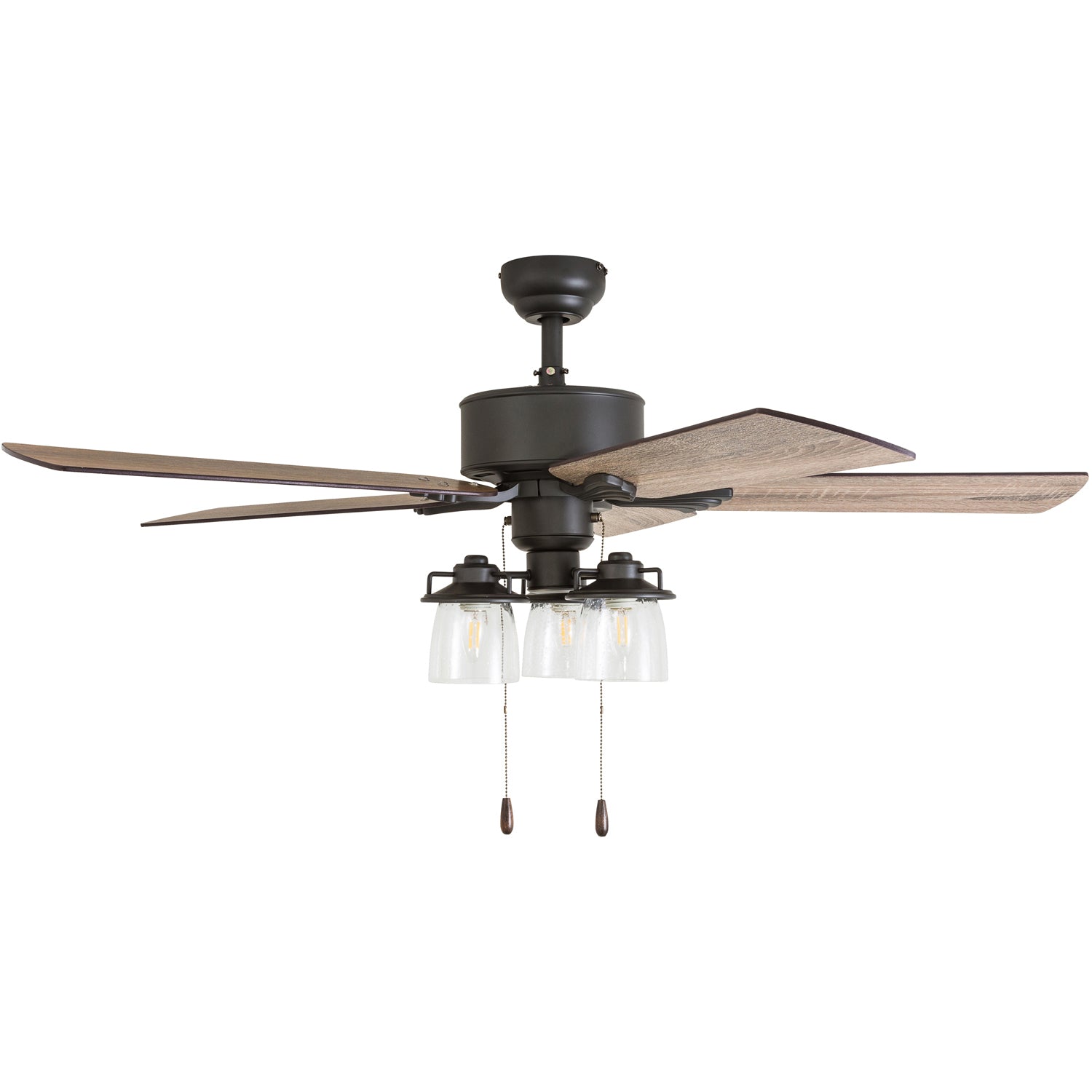 52 Inch River Run, Bronze, Pull Chain, Ceiling Fan by Prominence Home