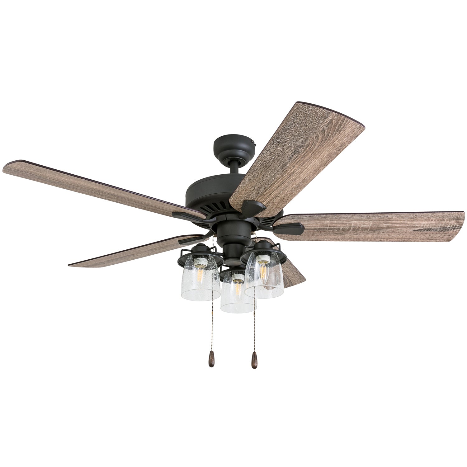 52 Inch Briarcrest, Bronze, Pull Chain, Ceiling Fan by Prominence Home