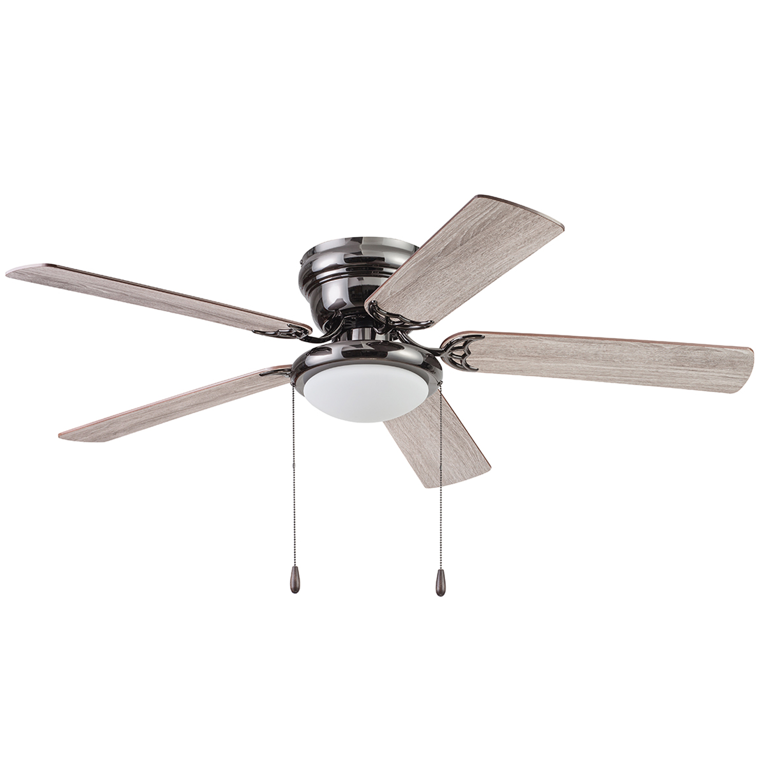 52 Inch West Hill, Gun Metal, Pull Chain, Ceiling Fan by Prominence Home