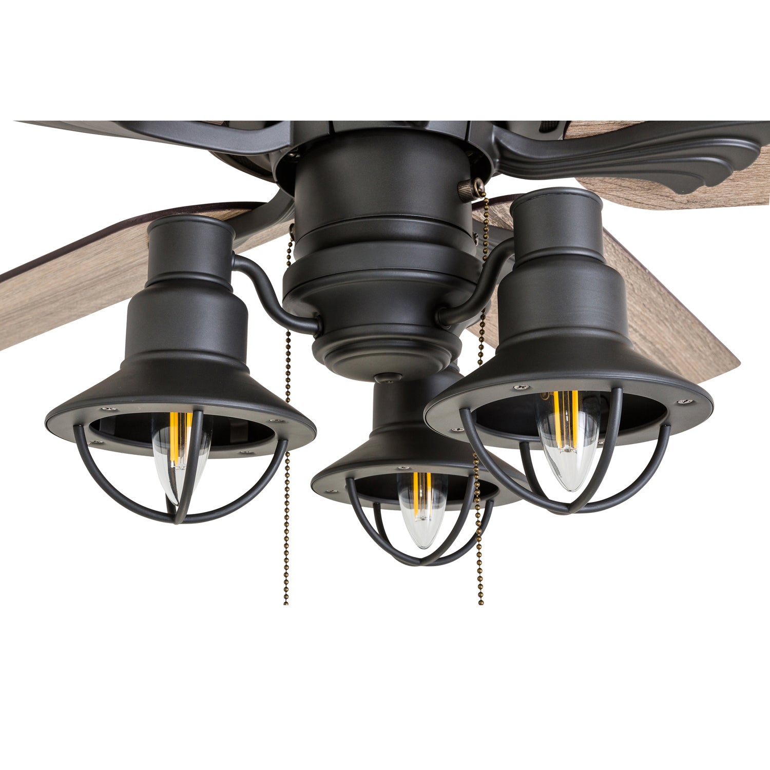 52 Inch Sivan, Bronze, Pull Chain, Ceiling Fan by Prominence Home