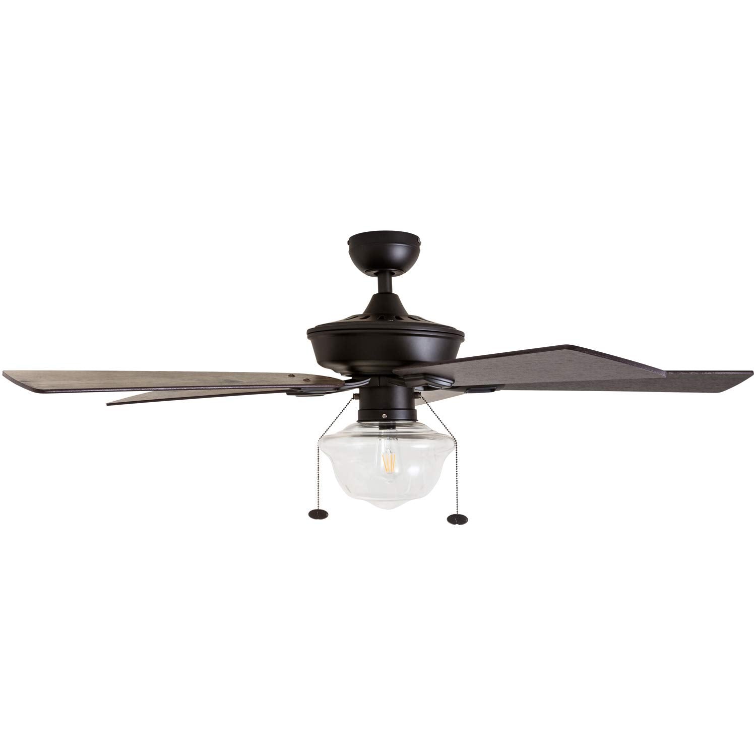 52 Inch Abner, Bronze, Pull Chain, Indoor/Outdoor Ceiling Fan by Prominence Home